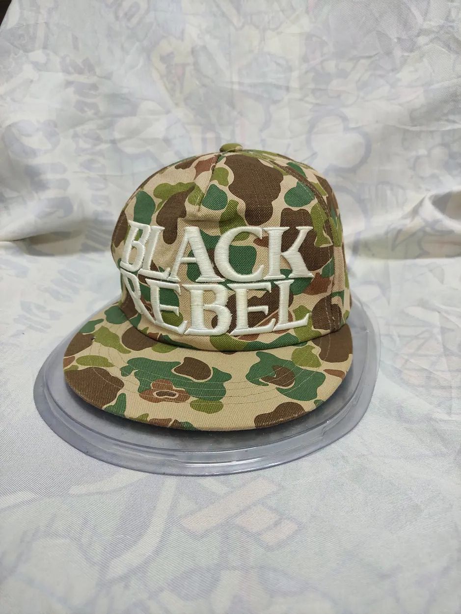 Japanese Brand BLACK REBEL MOTORCYCLE CLUB DUCK CAMO CAP Size ONE SIZE - 2 Thumbnail