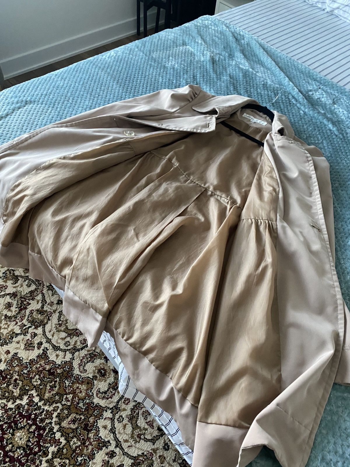 Kenneth Cole Kenneth Cole women's lightweight trench jacket khaki XL Size XL / US 12-14 / IT 48-50 - 8 Thumbnail