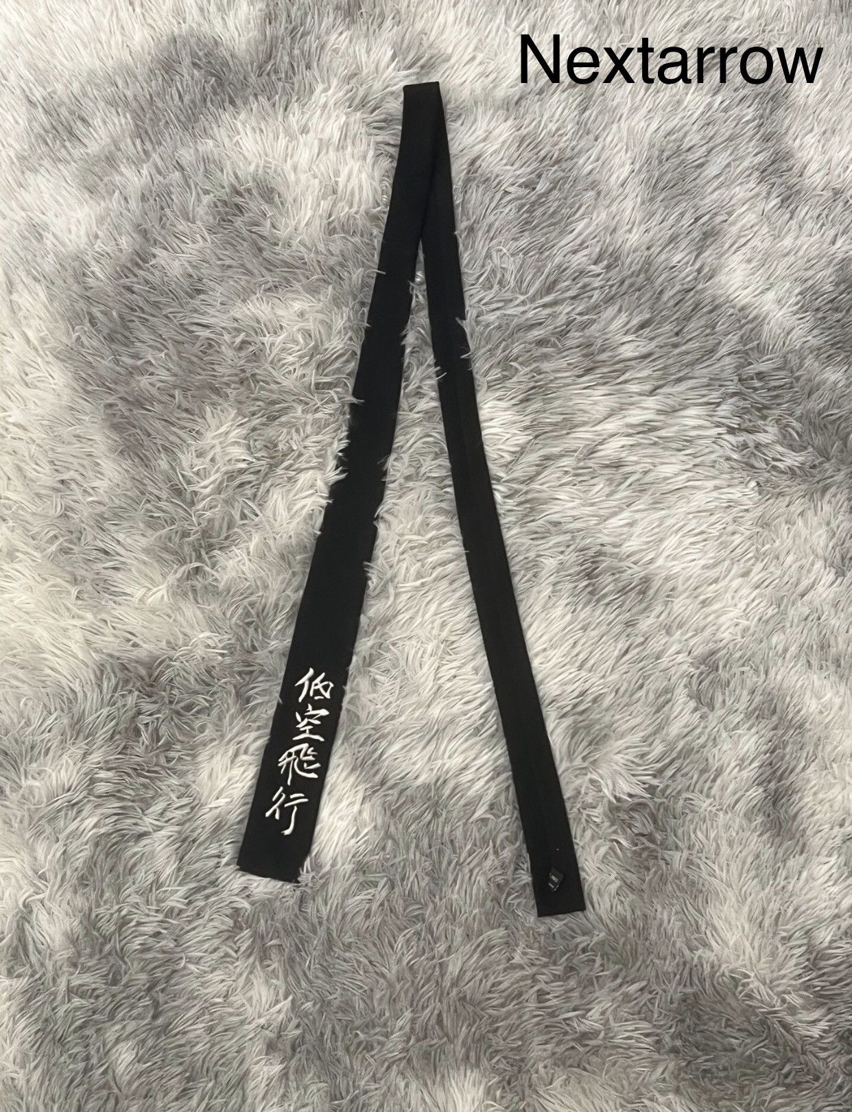 Yohji Yamamoto Yohji Yamamoto's "Low Altitude Flight" Tie 2412-Nextarrow Size ONE SIZE - 1 Thumbnail