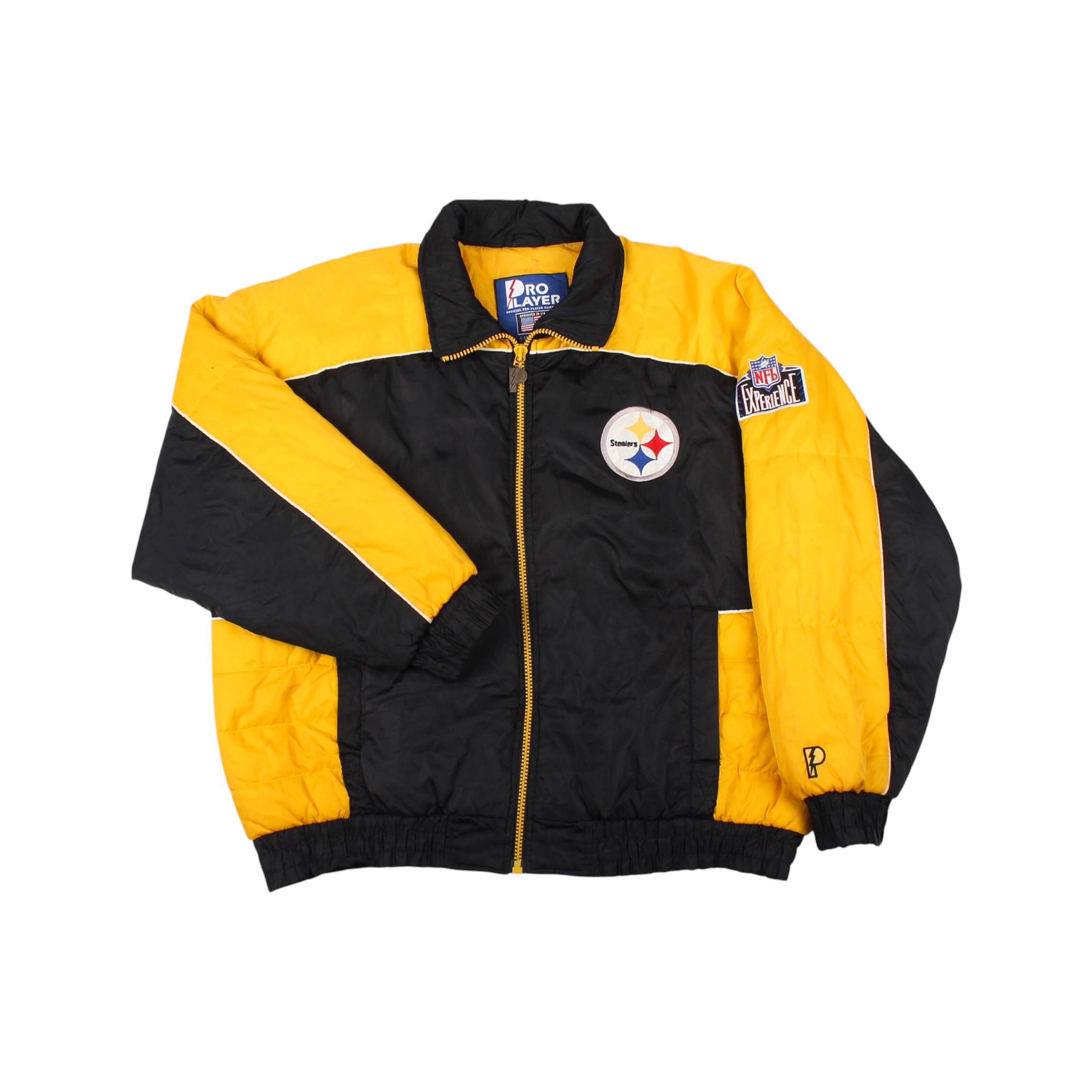 Pro Player Pittsburgh Steelers Jacket NFL 90s Pro Player Puffer Jacket Size US XL / EU 56 / 4 - 1 Thumbnail