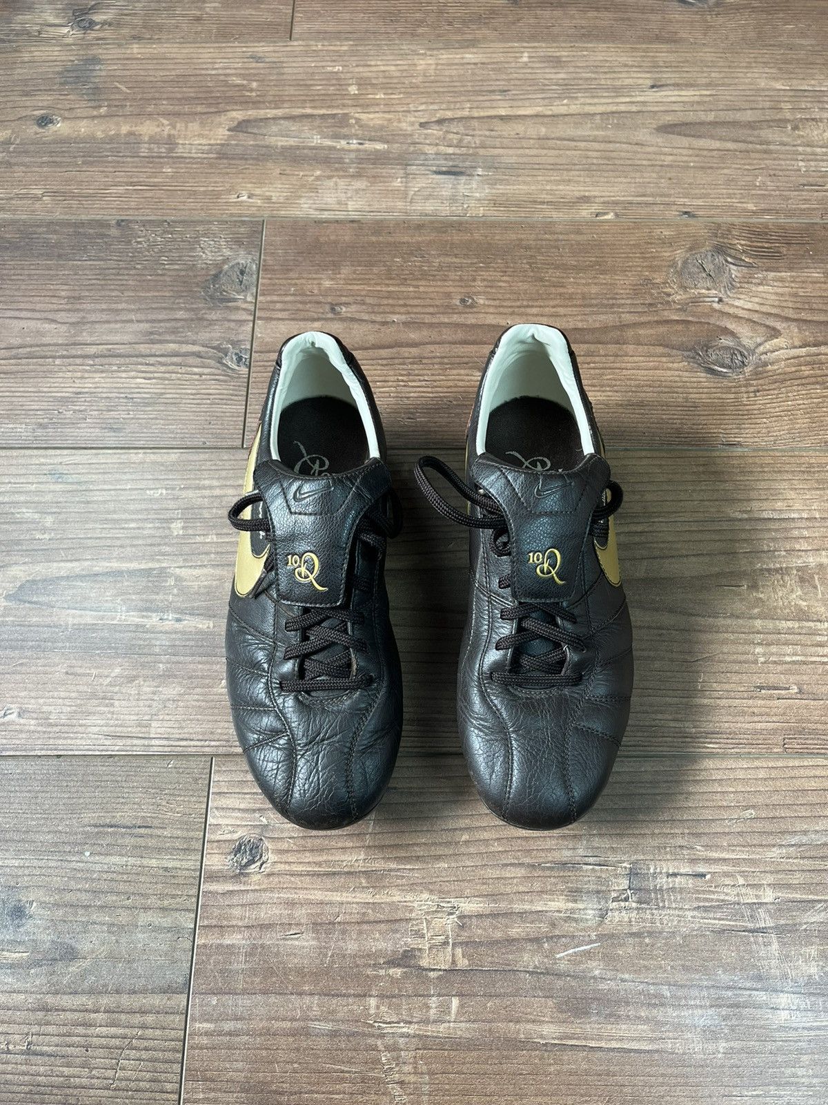 Nike × Vintage Vintage Nike Ronaldinho 10 Tiempo Leather Soccer Shoes Size US 7 / EU 40 - 3 Thumbnail