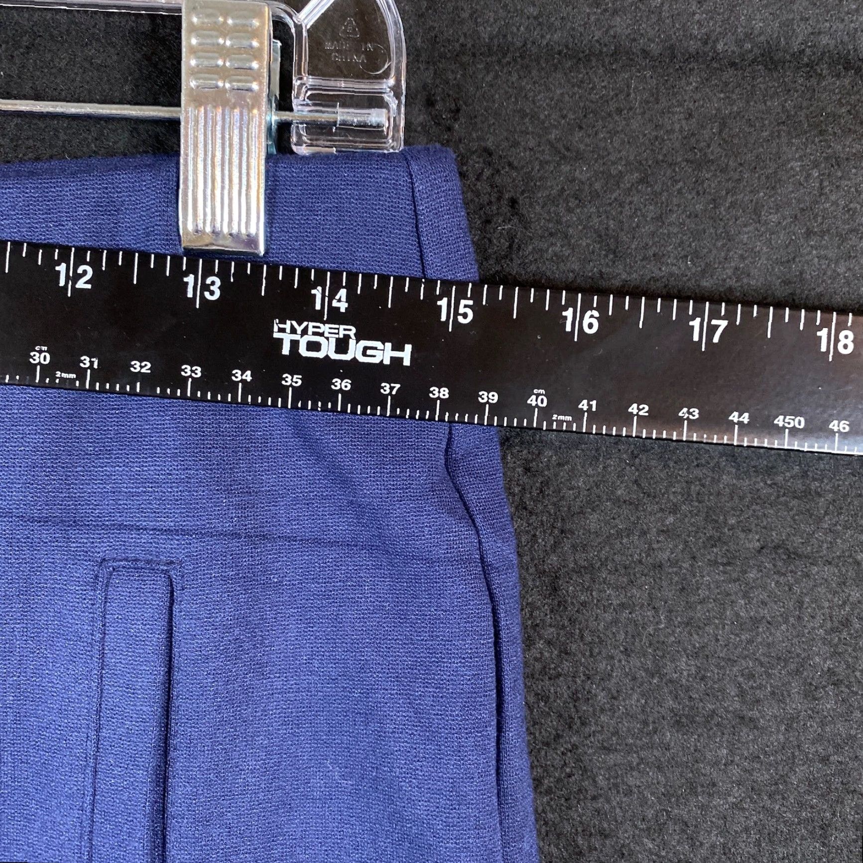 Vintage Chicos Womens Pants Blue Ankle Crop Pull On Rayon Nylon Blend Stretch 0.5 (6) Size 30" / US 8 / IT 44 - 5 Thumbnail