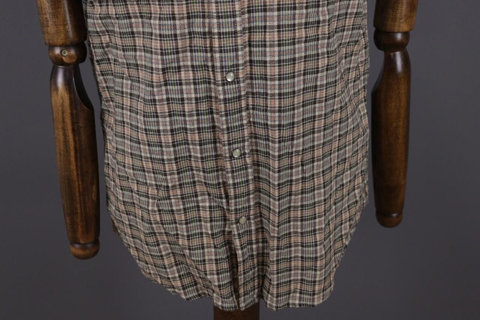 Denim & Supply Ralph Lauren Denim & Supply Ralph Lauren Brown Check Overshirt Shirt Sz L Size US L / EU 52-54 / 3 - 3 Thumbnail