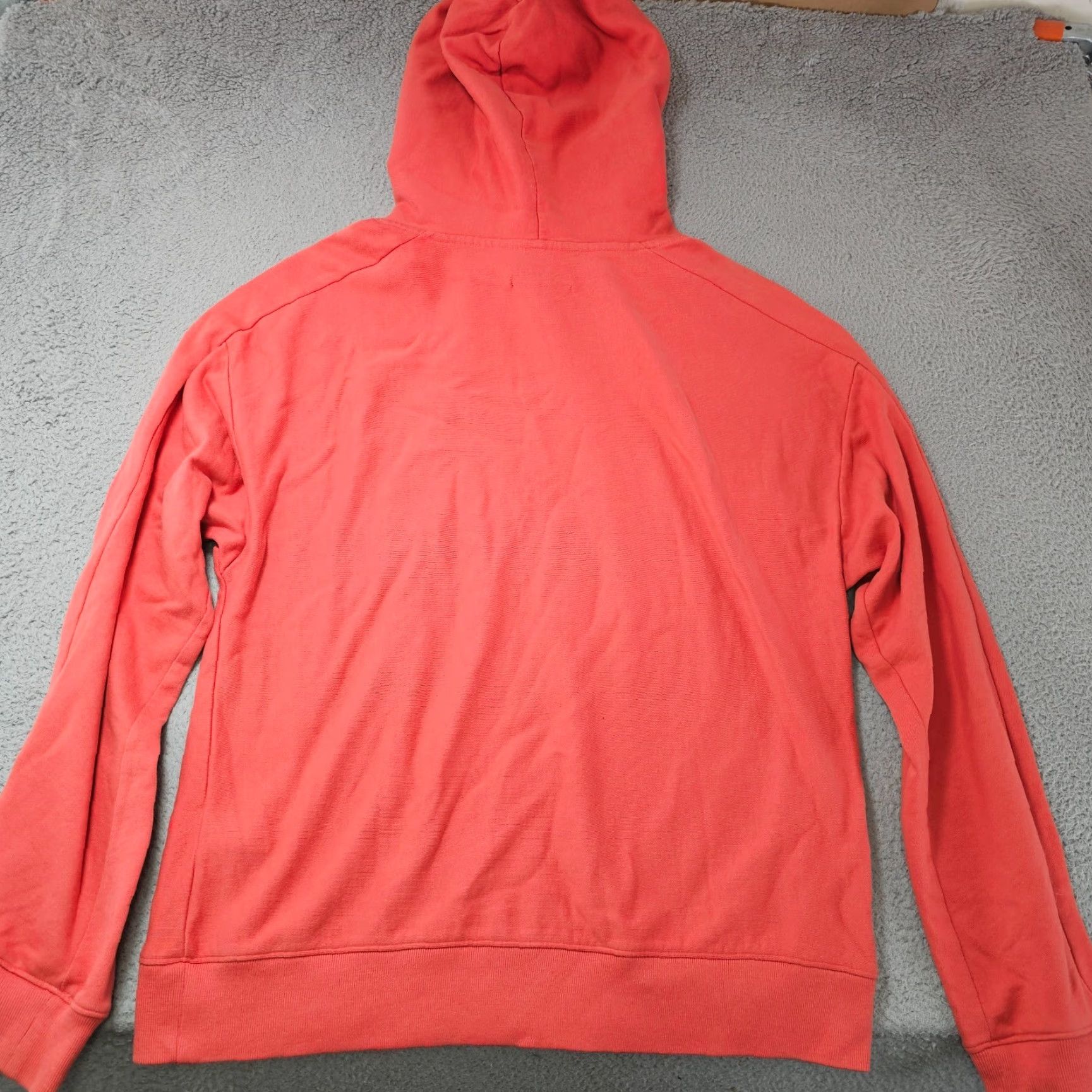 Allsaints AllSaints Hoodie Mens Small Hooded Pockets Orange Cotton Fleece Logo Pullover Modern Vintage: N/A Size US S / EU 44-46 / 1 - 6 Thumbnail