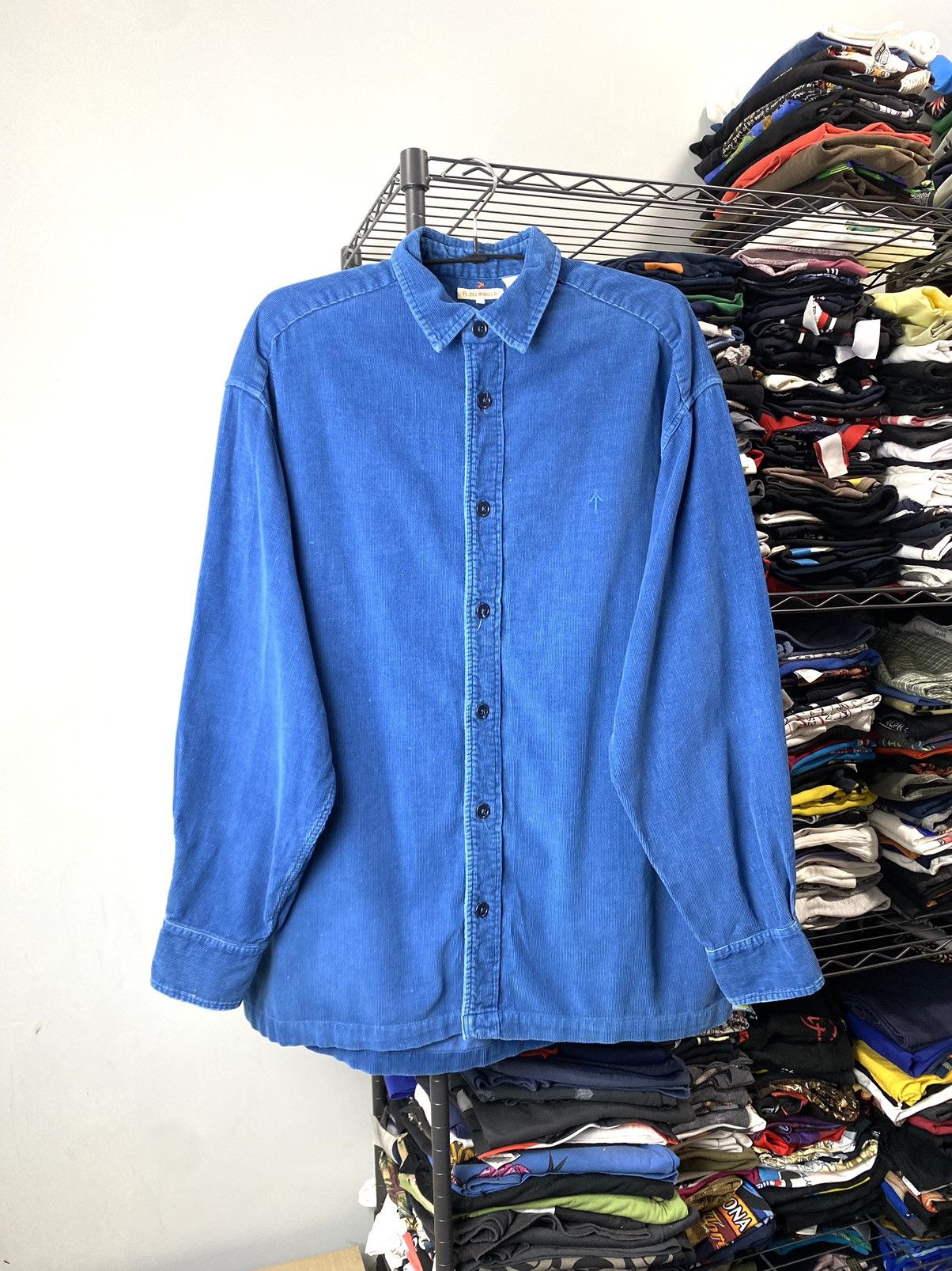 R.Newbold Rare! Vintage R. Newbold Flannel Button Shirt Size US M / EU 48-50 / 2 - 1 Thumbnail