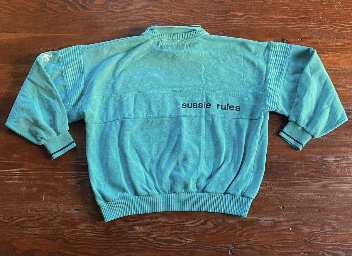 Le Coq Sportif Vintage 80’s Le Coq Sportif Teal Boxy Rugby Polo Sweatshirt Size US S / EU 44-46 / 1 - 16 Thumbnail