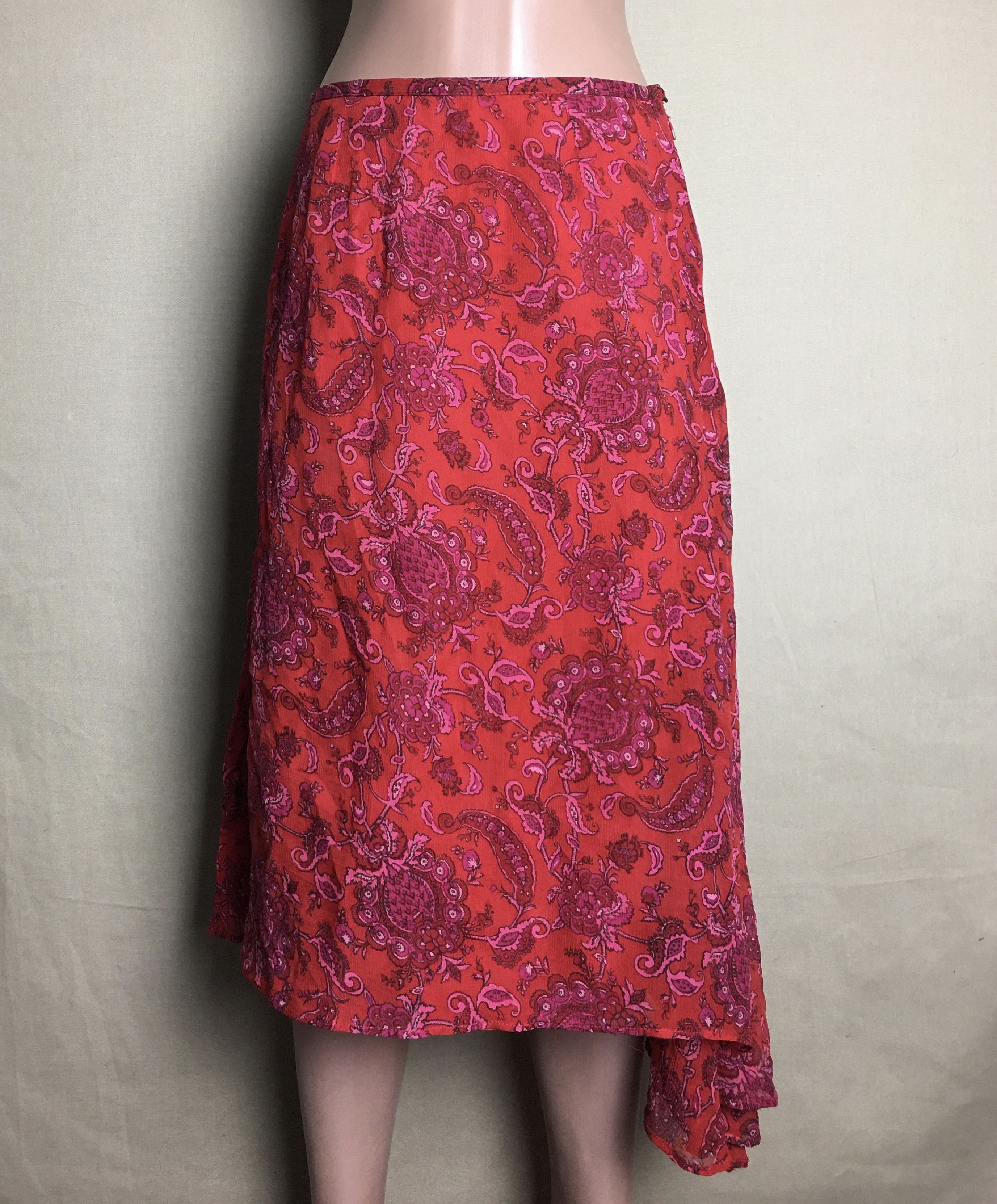 Isabel Marant Isabel Marant Silk Skirt Paisley Print Design Size 2 FR 40 Size 28" / US 6 / IT 42 - 1 Thumbnail