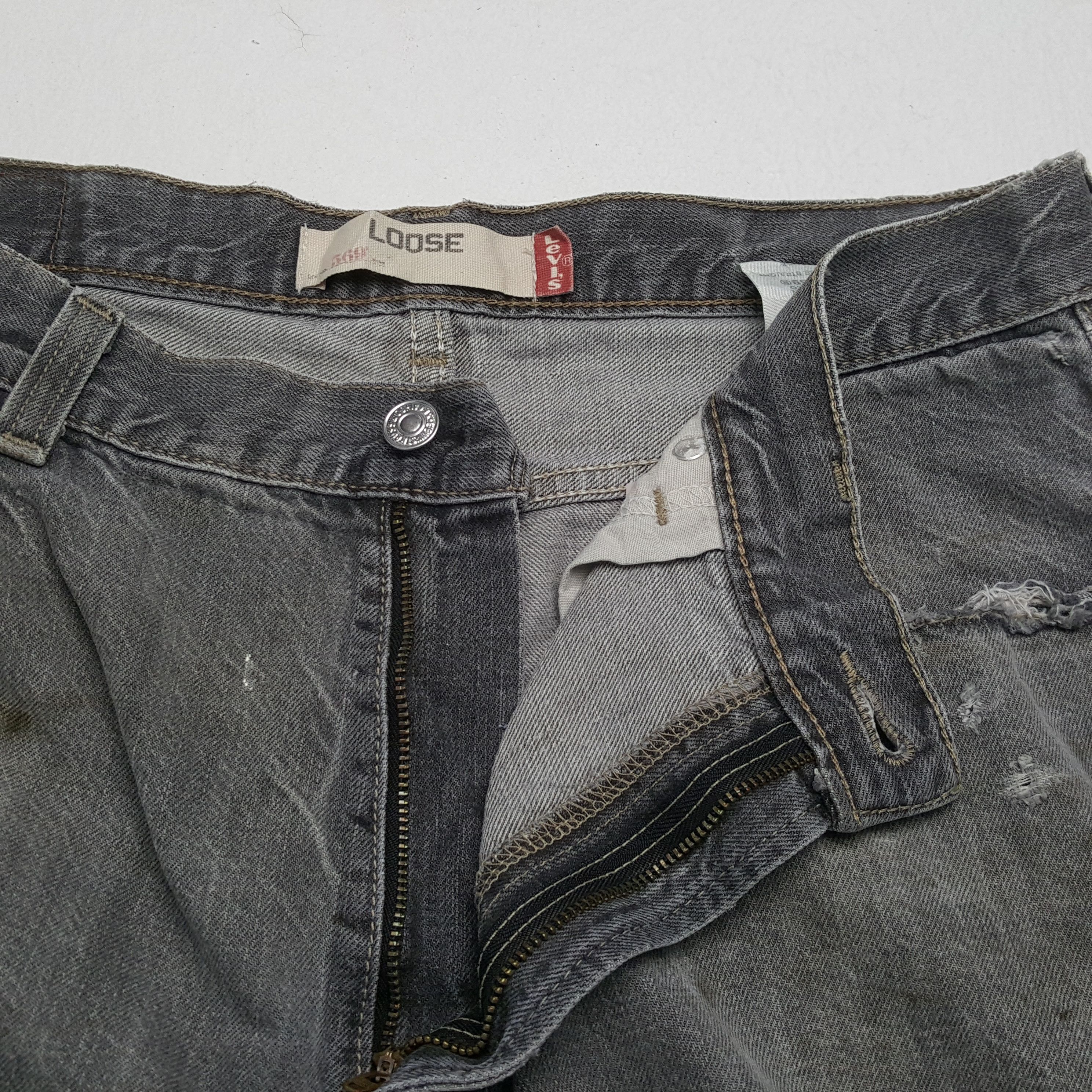 Levi's × Vintage Vintage LEVI'S American Style Distressed Shorts Jeans Size US 36 / EU 52 - 9 Thumbnail