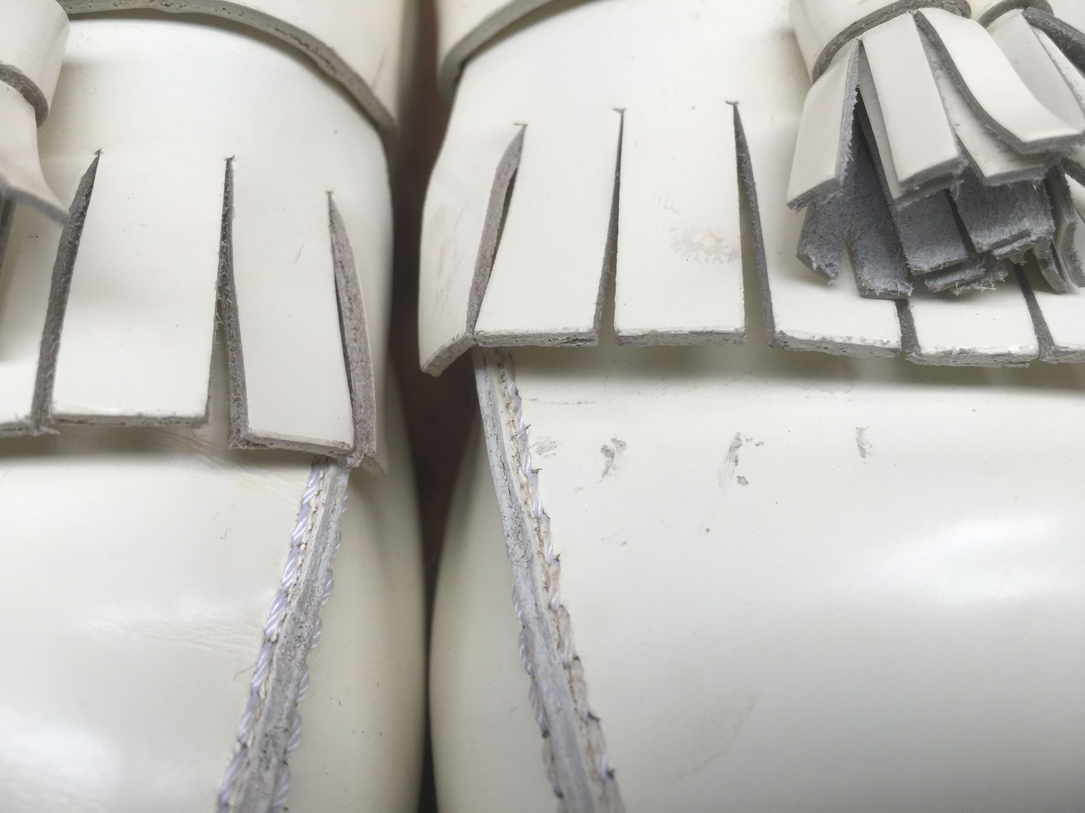 Gucci Gucci 216146 Cream Men's leather Loafers USA 7.5 EUR 41 Size US 7.5 / EU 40-41 - 9 Thumbnail