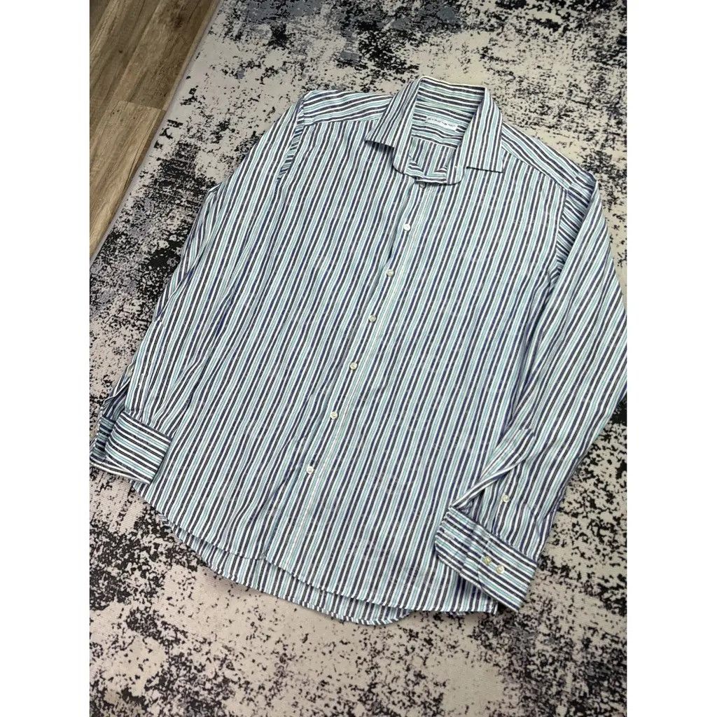 Etro Etro Shirt Blue Size M Size US L / EU 52-54 / 3 - 2 Thumbnail