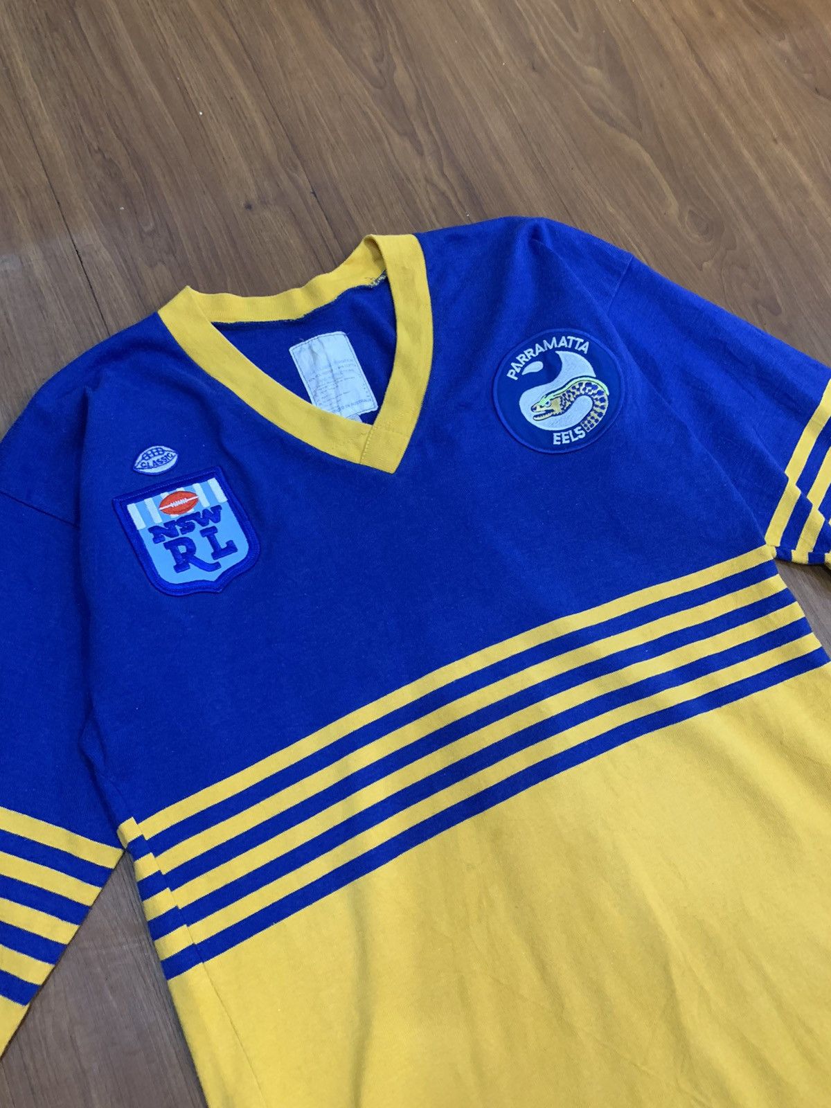 Rugby Ralph Lauren × Vintage VINTAGE NSW RL PARRAMATTA EELS RUGBY JERSEY Size US S / EU 44-46 / 1 - 2 Thumbnail