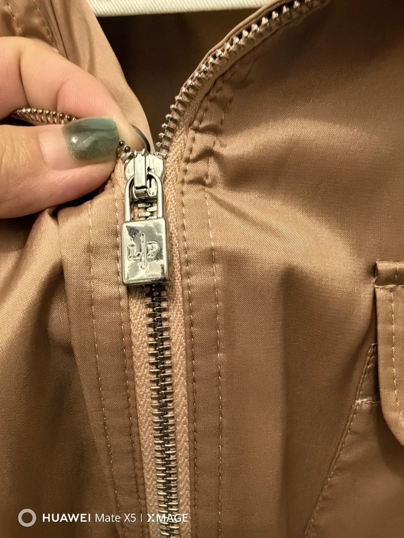 Loro Piana LORO PIANA Camel pink silk Traveller coat Size XS / US 0-2 / IT 36-38 - 4 Thumbnail