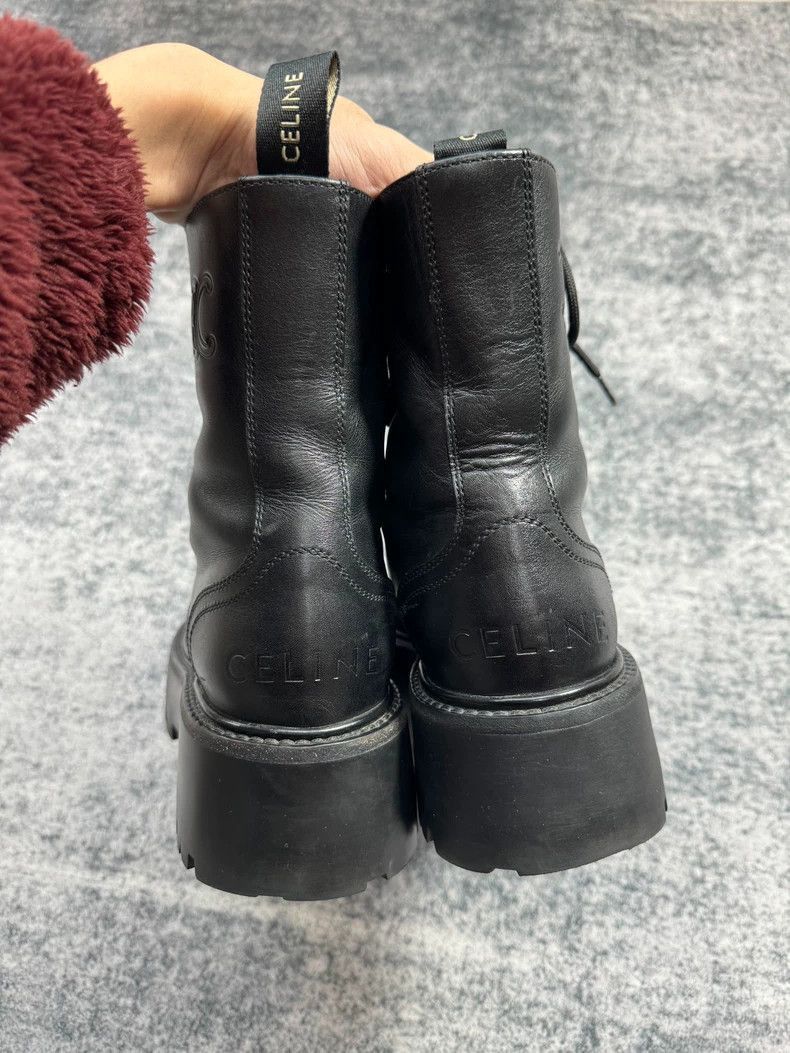 Celine Celine Black Studded Logo Women's Boots Size US 6 / EU 39 - 5 Thumbnail