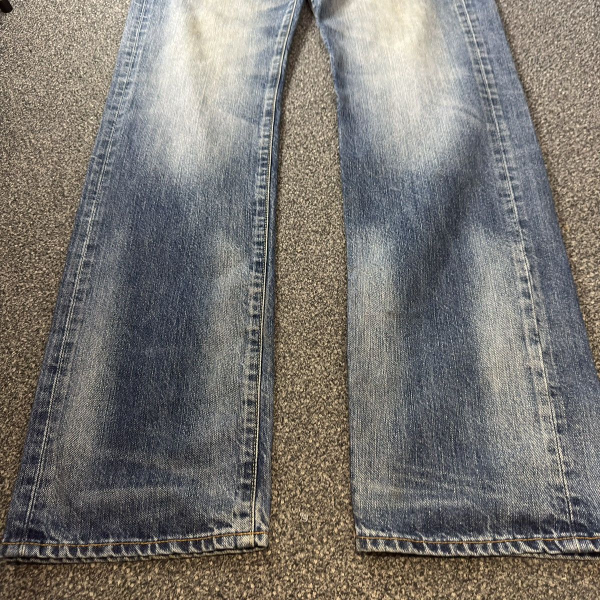 Undercover × Uniqlo 🔥🇯🇵 Vintage 90s Japanese Uniqlo UJ Distressed Faded Denim Size US 32 / EU 48 - 7 Thumbnail
