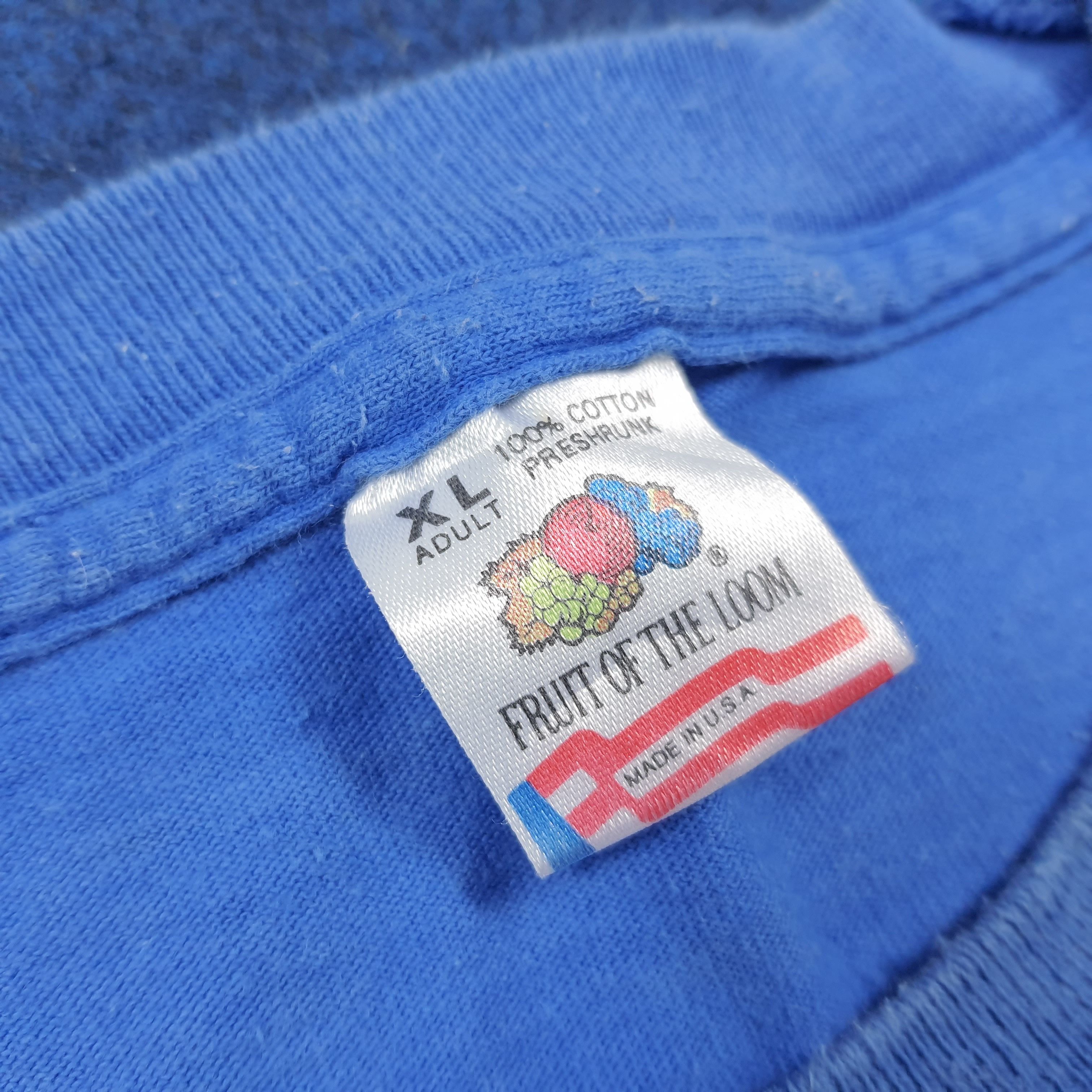 Fruit Of The Loom Vintage Western University Basketball Single Stitch C285N65 Size US XL / EU 56 / 4 - 6 Thumbnail