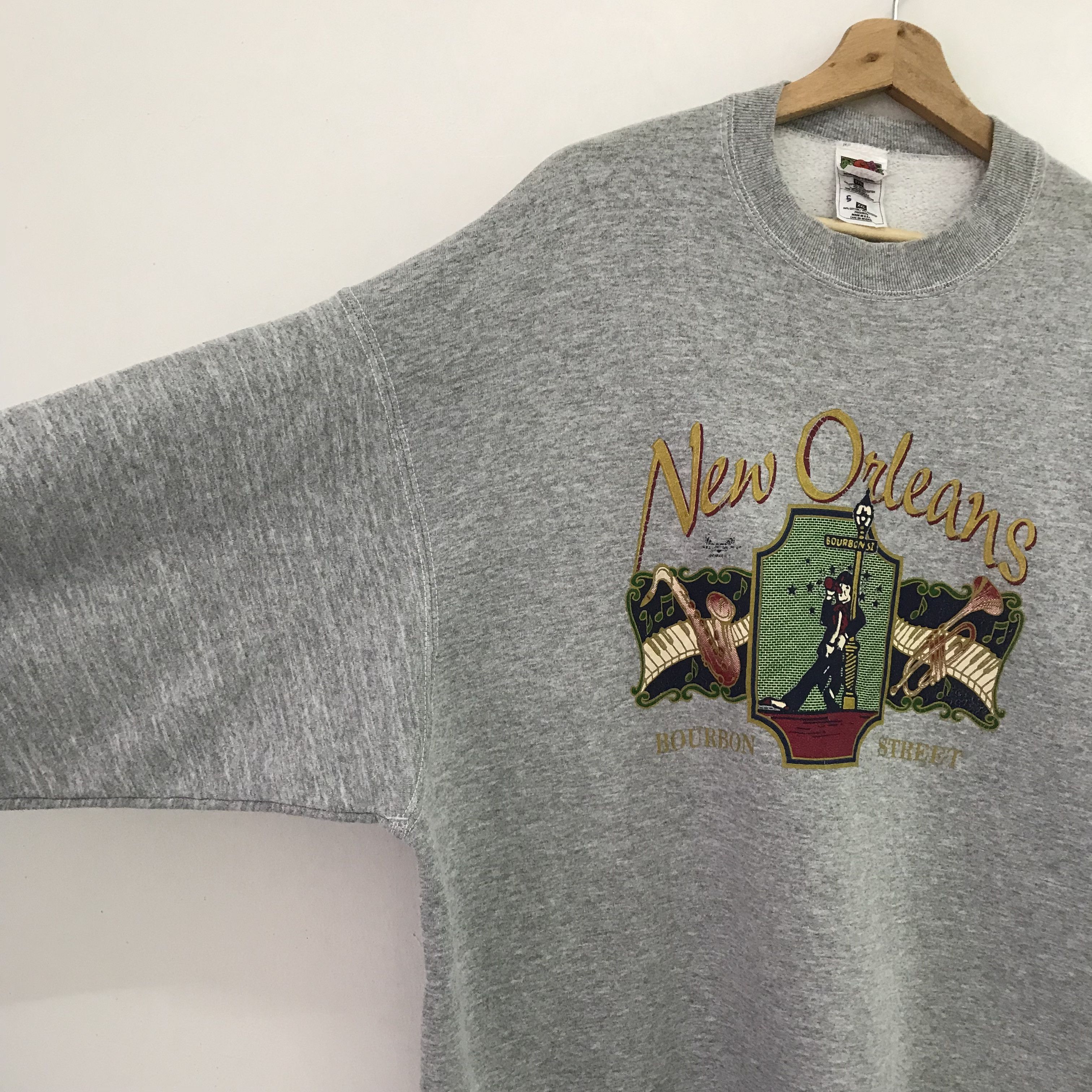 Vintage Vintage Bourbon Street New Orleans Gray - 545 Size US XL / EU 56 / 4 - 4 Thumbnail