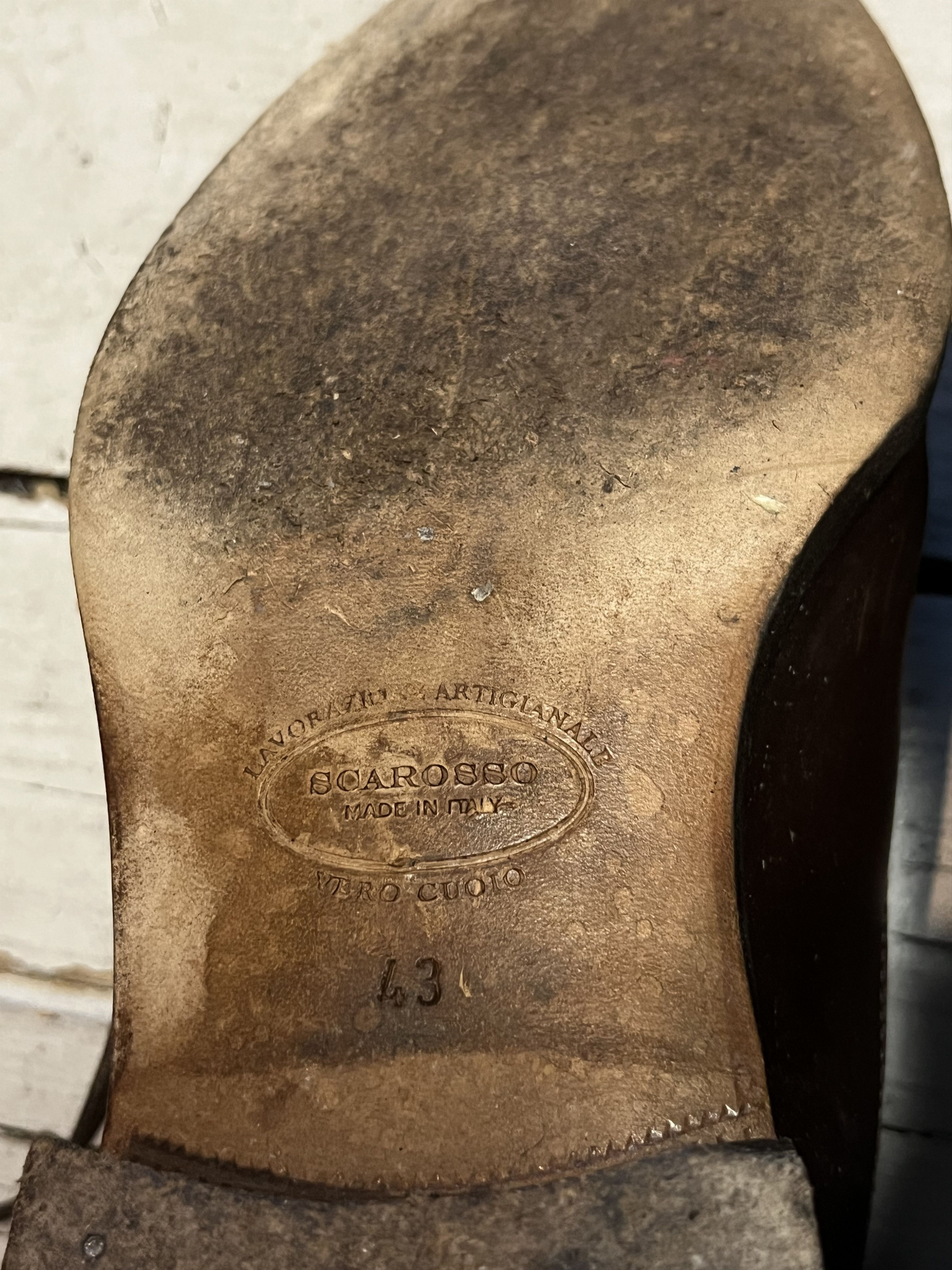 Genuine Leather × Scarosso Scarosso Brown Leather Boots Made in Italy Size US 10 / EU 43 - 8 Thumbnail