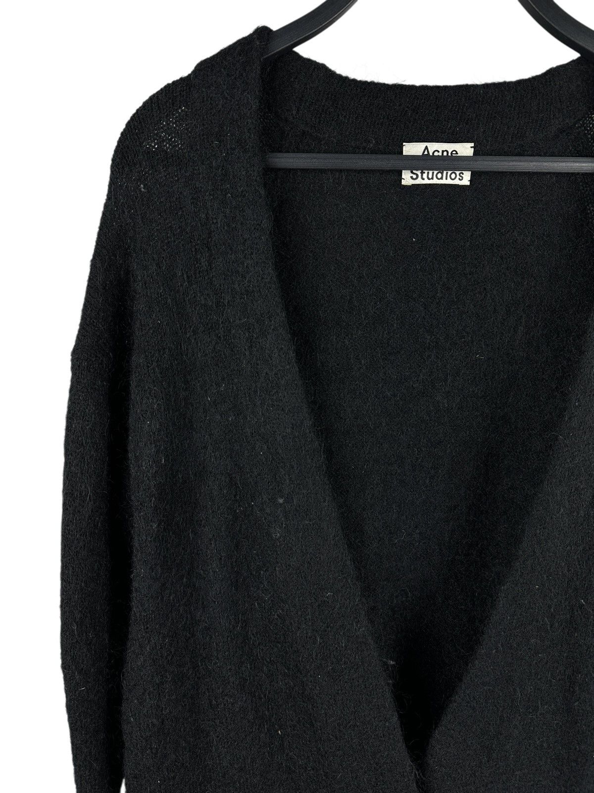 Acne Studios Acne Studios Women's Raya Mohair PAW15 Wool Sweater Cardigan Size S / US 4 / IT 40 - 2 Thumbnail