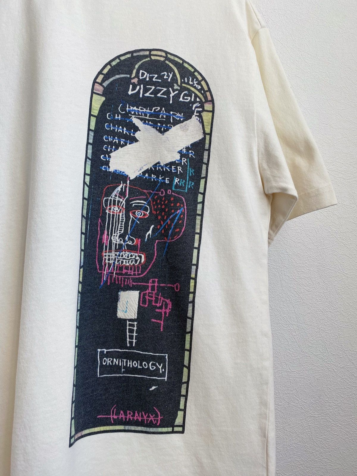 H&M × Jean-Michel Basquiat × Who Decides War WHO DECIDES WAR x BASQUIAT x H&M RELAXED FIT COTTON T-SHIRT Size US S / EU 44-46 / 1 - 13 Thumbnail