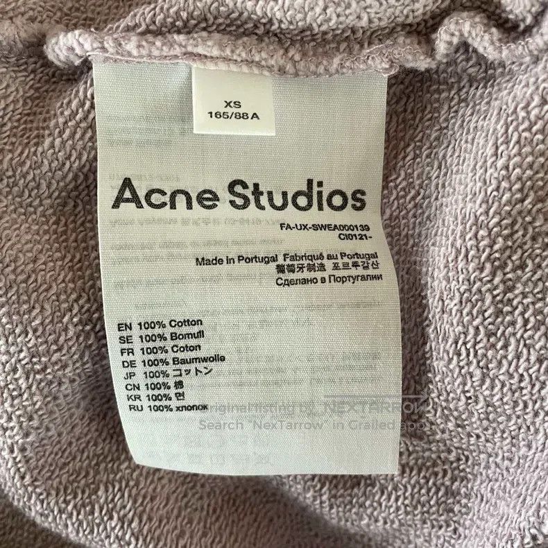 Acne Studios Acne Studios FW23 Face Expression Short Hoodie Size XS / US 0-2 / IT 36-38 - 4 Thumbnail