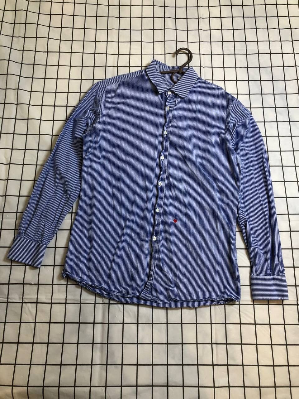 Moschino Moschino Jeans pinstripe cotton shirt, dark Size US S / EU 44-46 / 1 - 1 Thumbnail