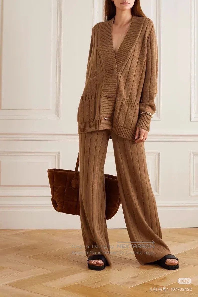 Loro Piana Loro Piana Camel Baby Cashmere Cashmere Linen Open Front J Size S / US 4 / IT 40 - 8 Thumbnail