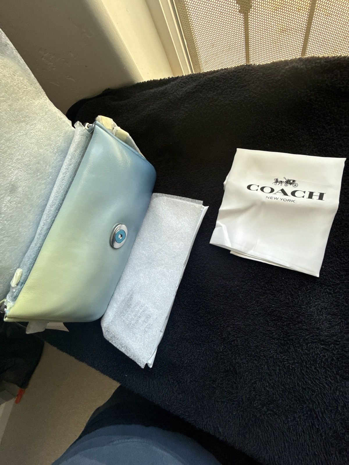 Coach Coach aqua pillow tabby 26 Size ONE SIZE - 2 Thumbnail