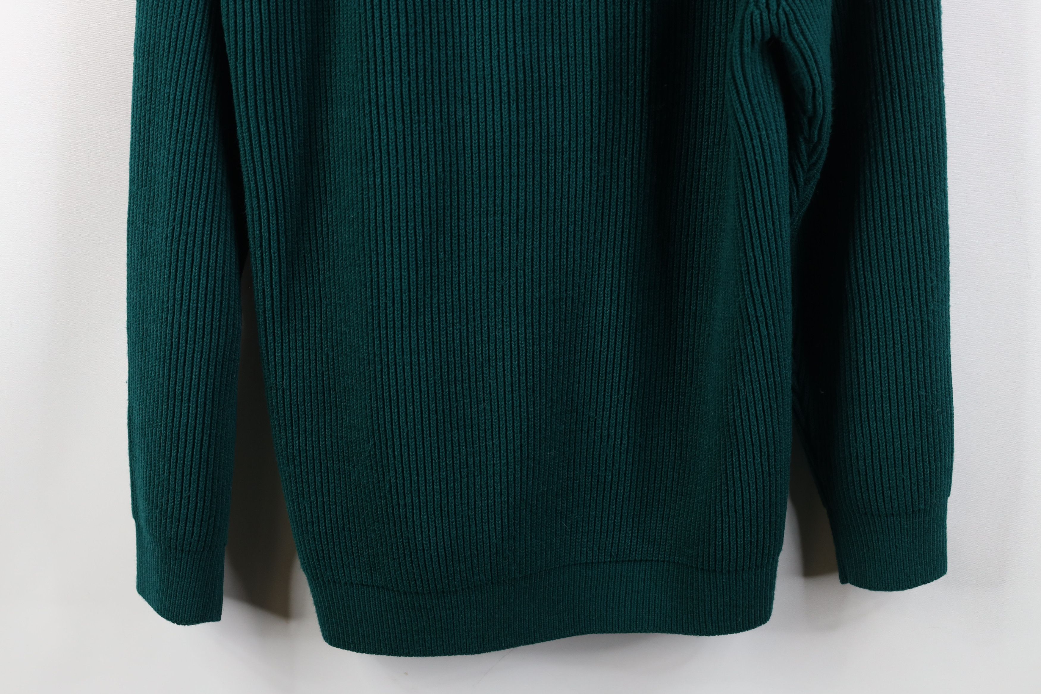 Vintage Vintage 70s Streetwear Blank Chunky Ribbed Knit Cardigan Size M / US 6-8 / IT 42-44 - 10 Thumbnail