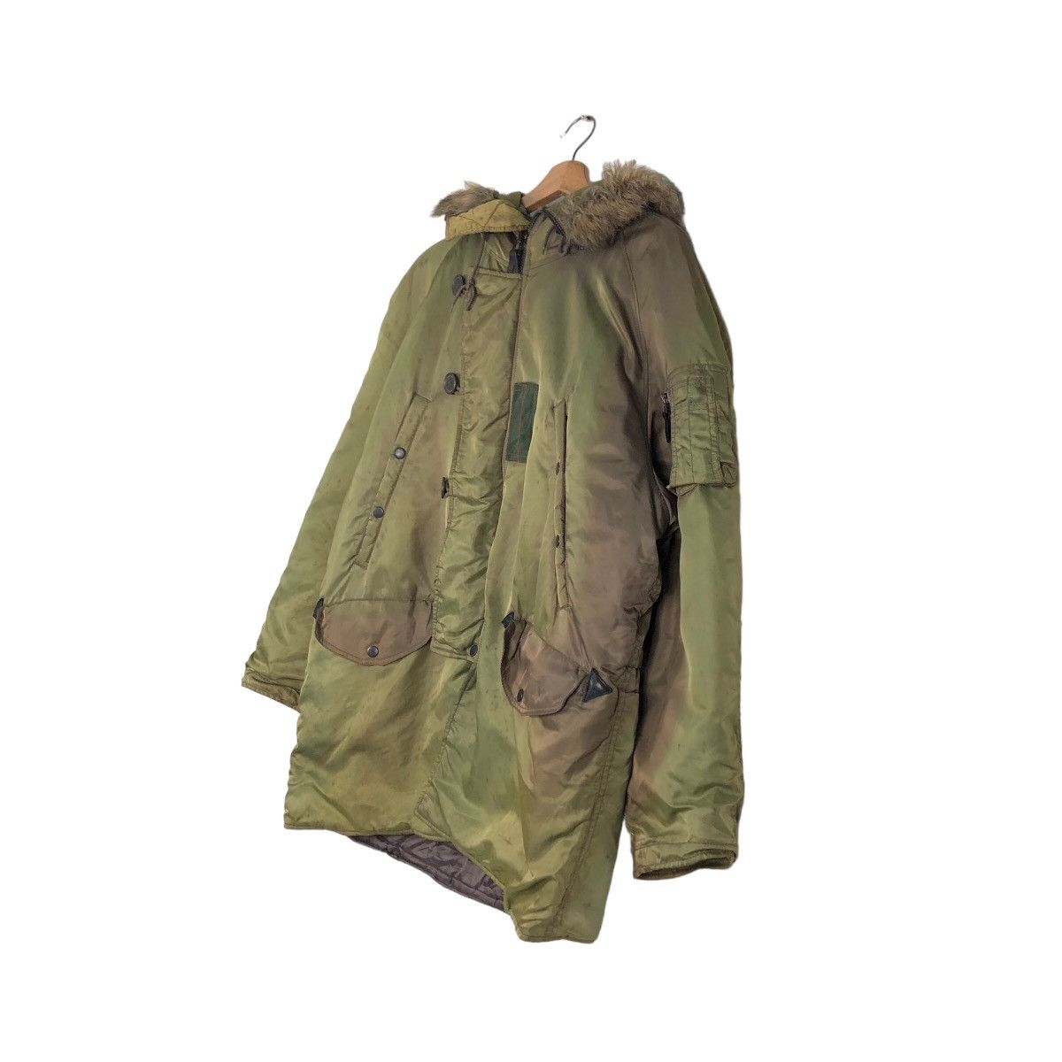 Avirex 🔥Heavy Parka Jacket Avirex USA Mink Fur Hoodie Cargo Pocket Size US M / EU 48-50 / 2 - 2 Thumbnail