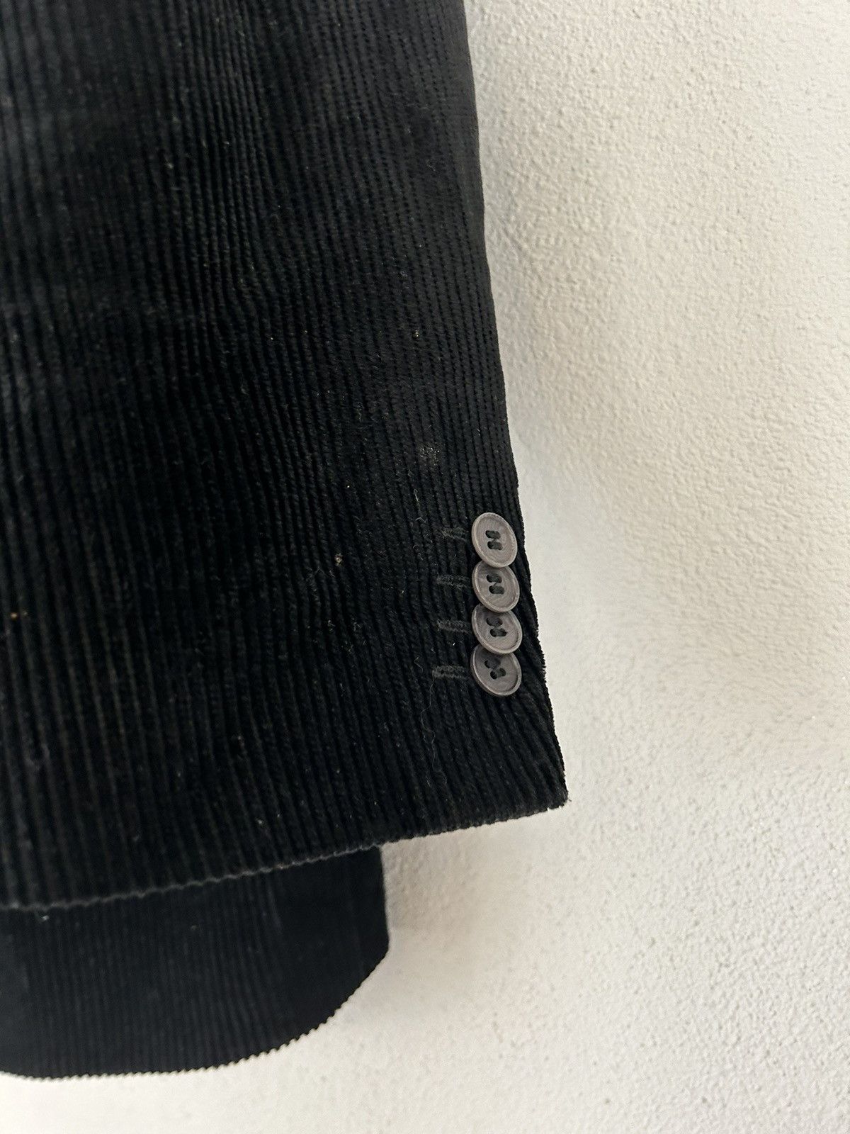 Alexander McQueen Black Corduroy Jacket Size US M / EU 48-50 / 2 - 7 Thumbnail