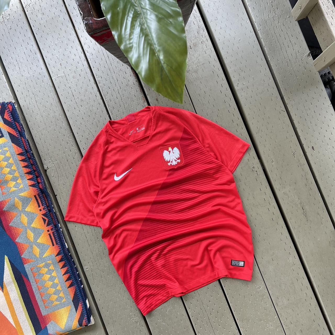 Nike × Vintage Poland Jersey Size US M / EU 48-50 / 2 - 3 Thumbnail