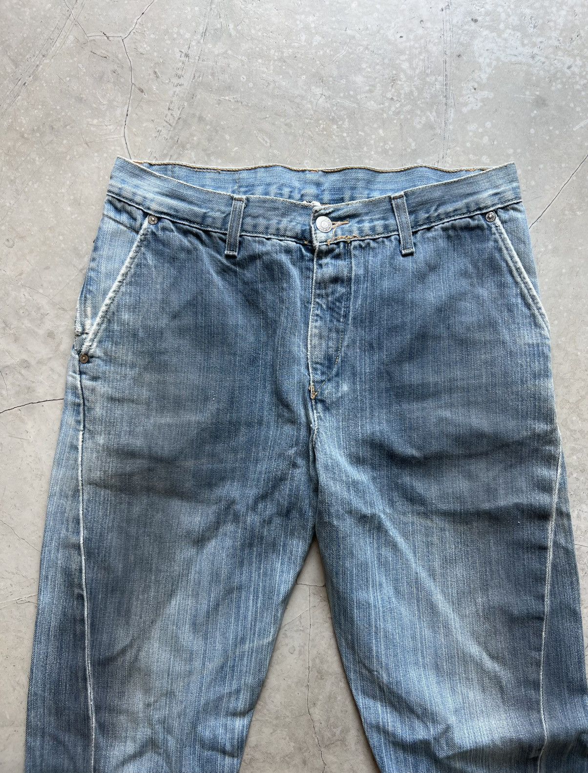 Levi's Levis Engineered Twisted Jeans Tag W32 Actual 31x31 Size US 32 / EU 48 - 2 Thumbnail
