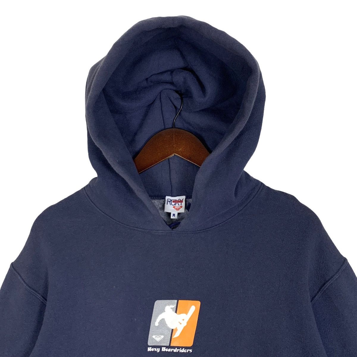 Vintage Quiksilver Roxy Boardriders Streetwear Hoodie Size M