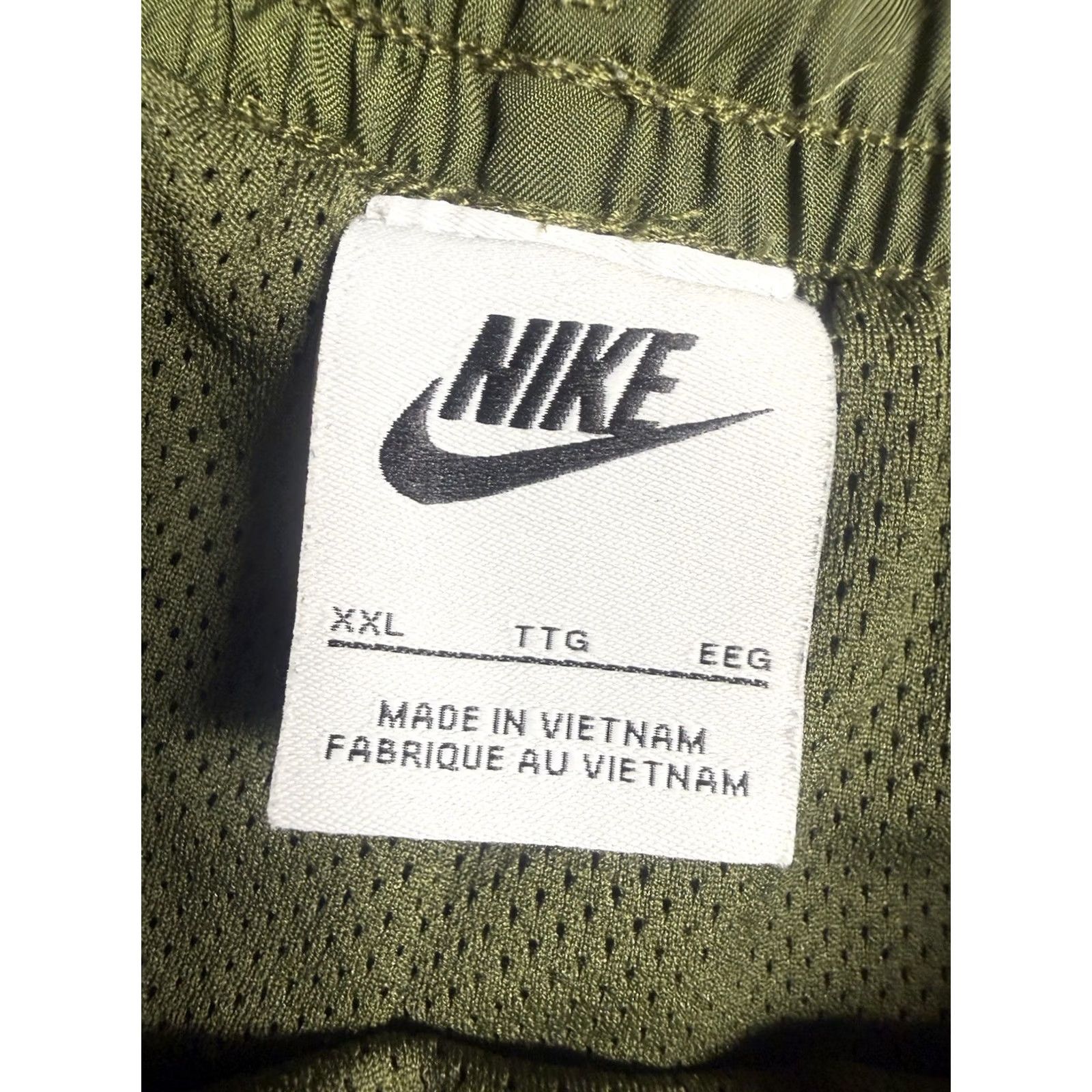 Nike Nike Woven Flow Shorts Mens 2XL Olive Green DR5678 Size US 39 - 3 Thumbnail
