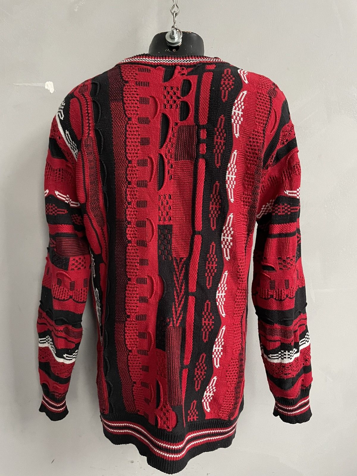 Carlo Colucci Rare cable knitted Australian coogi style sweater y2k Size US M / EU 48-50 / 2 - 7 Thumbnail