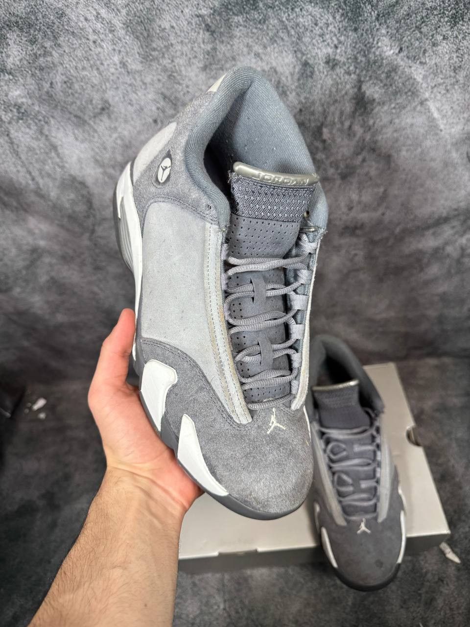 Jordan Brand Size 10.5 | Jordan 14 Flint Grey With Box | Pre-Owned Size US 10.5 / EU 43-44 - 1 Thumbnail