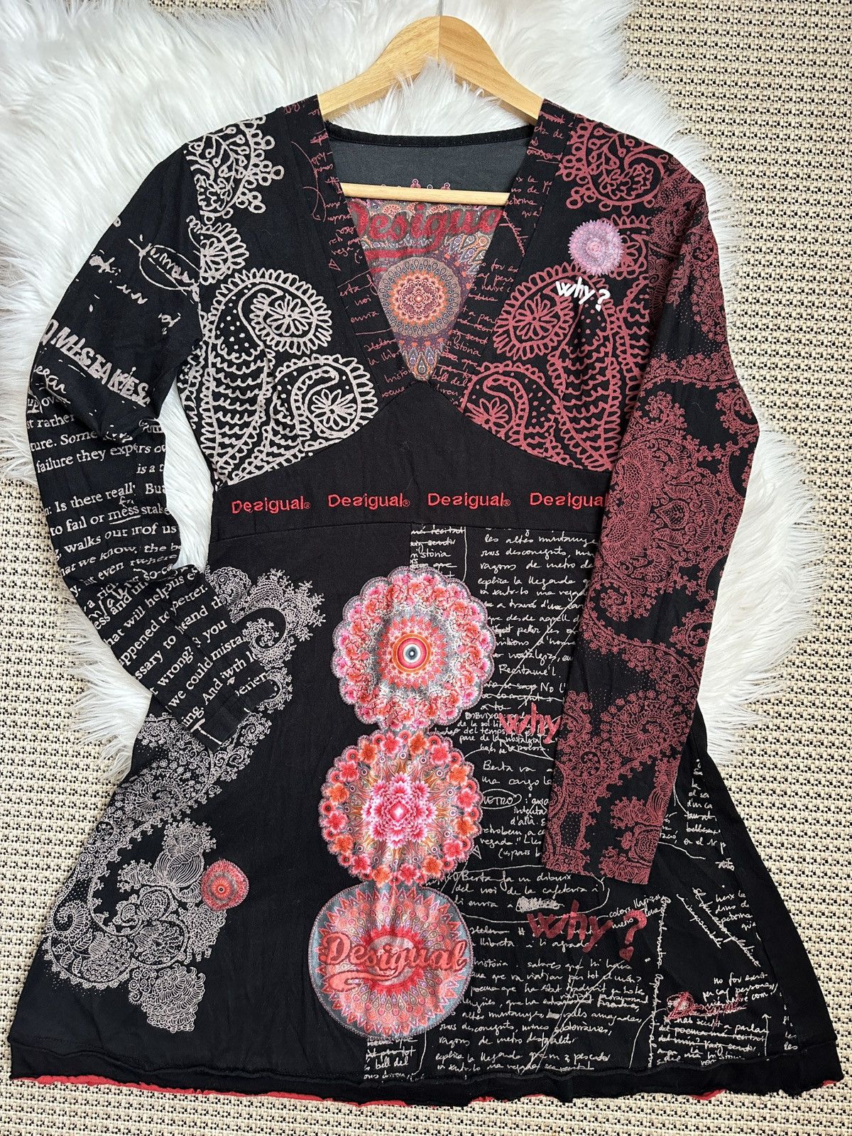 Desigual Desigual Women’s Printed Dress – Size М Size M / US 6-8 / IT 42-44 - 1 Thumbnail