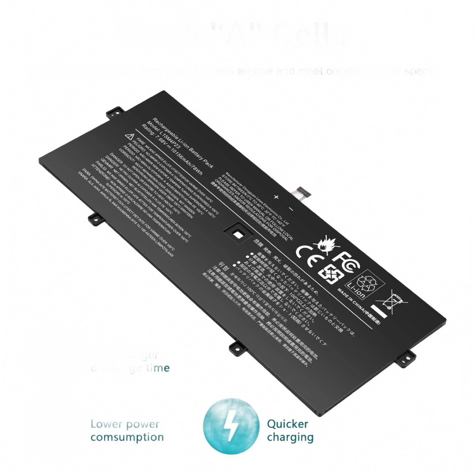 Other Replacement Battery Yoga 910 910-13IKB 5 ProSeries7.68V78Wh Size ONE SIZE - 1 Thumbnail