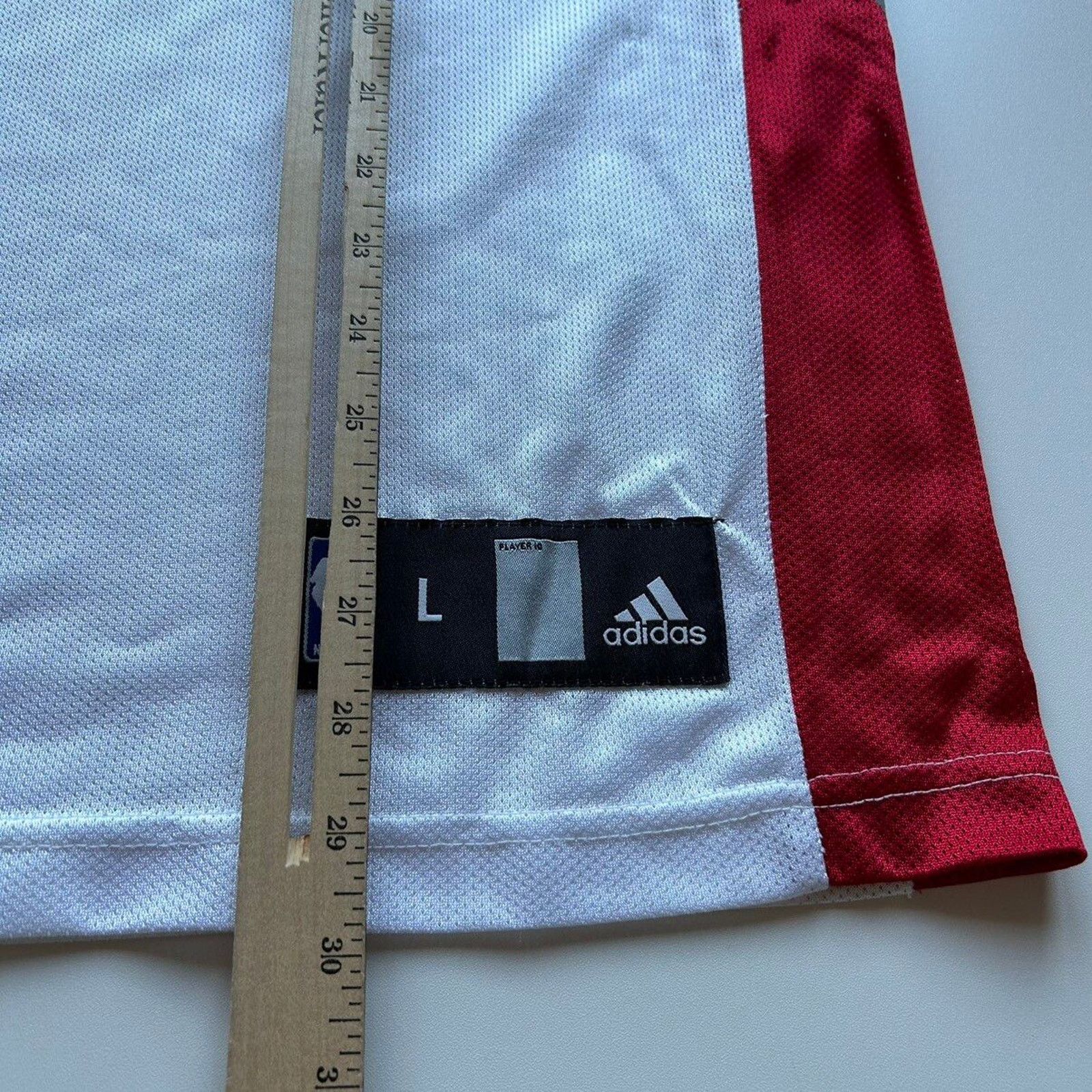 Adidas Vintage 2000s Toronto Raptors Bargnani #7 Adidas NBA Jersey Size US L / EU 52-54 / 3 - 6 Thumbnail