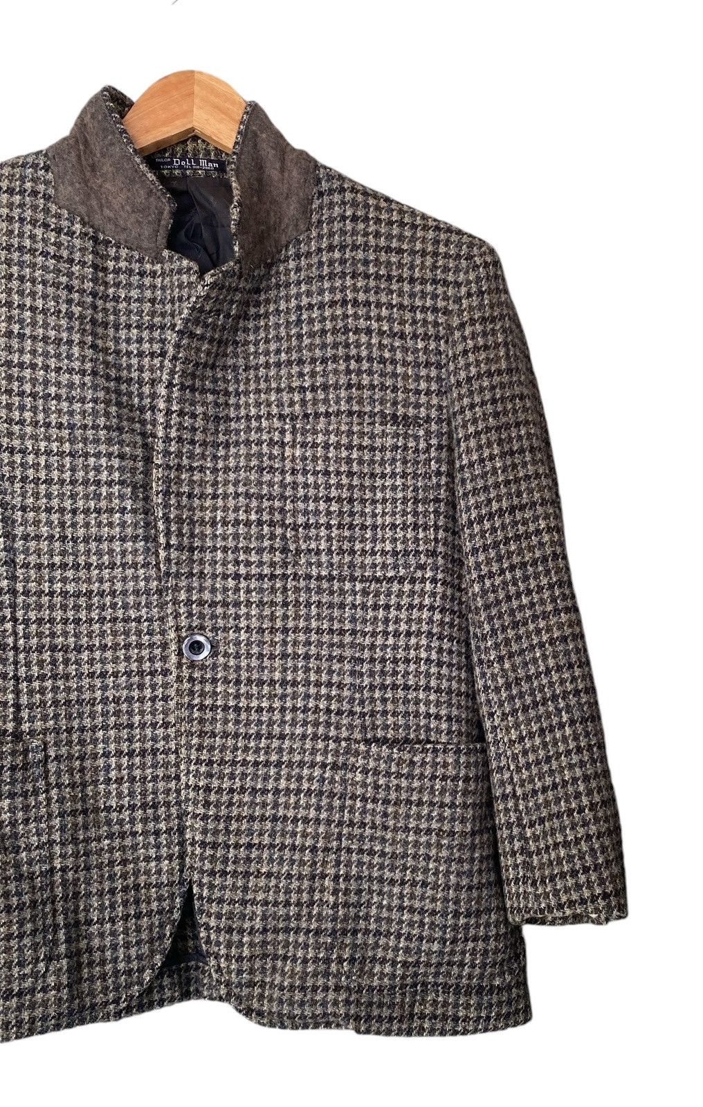 Harris Tweed Vintage HARISS TWEED Tailor Man Wool Blazer Size 38R - 2 Thumbnail