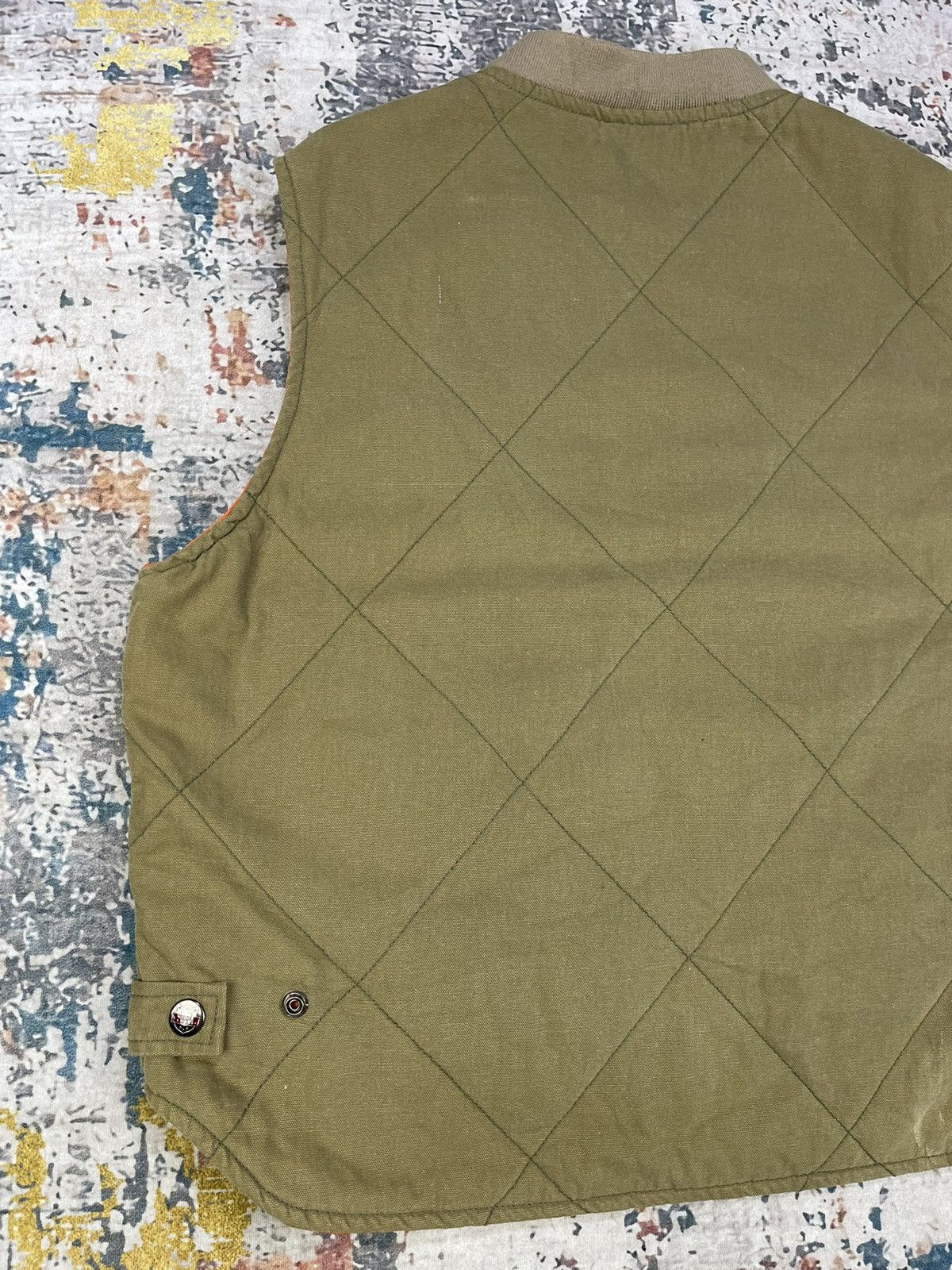 Nigel Cabourn Nigel Cabourn Quilted Tactical Military Deck Vest Size US L / EU 52-54 / 3 - 5 Thumbnail