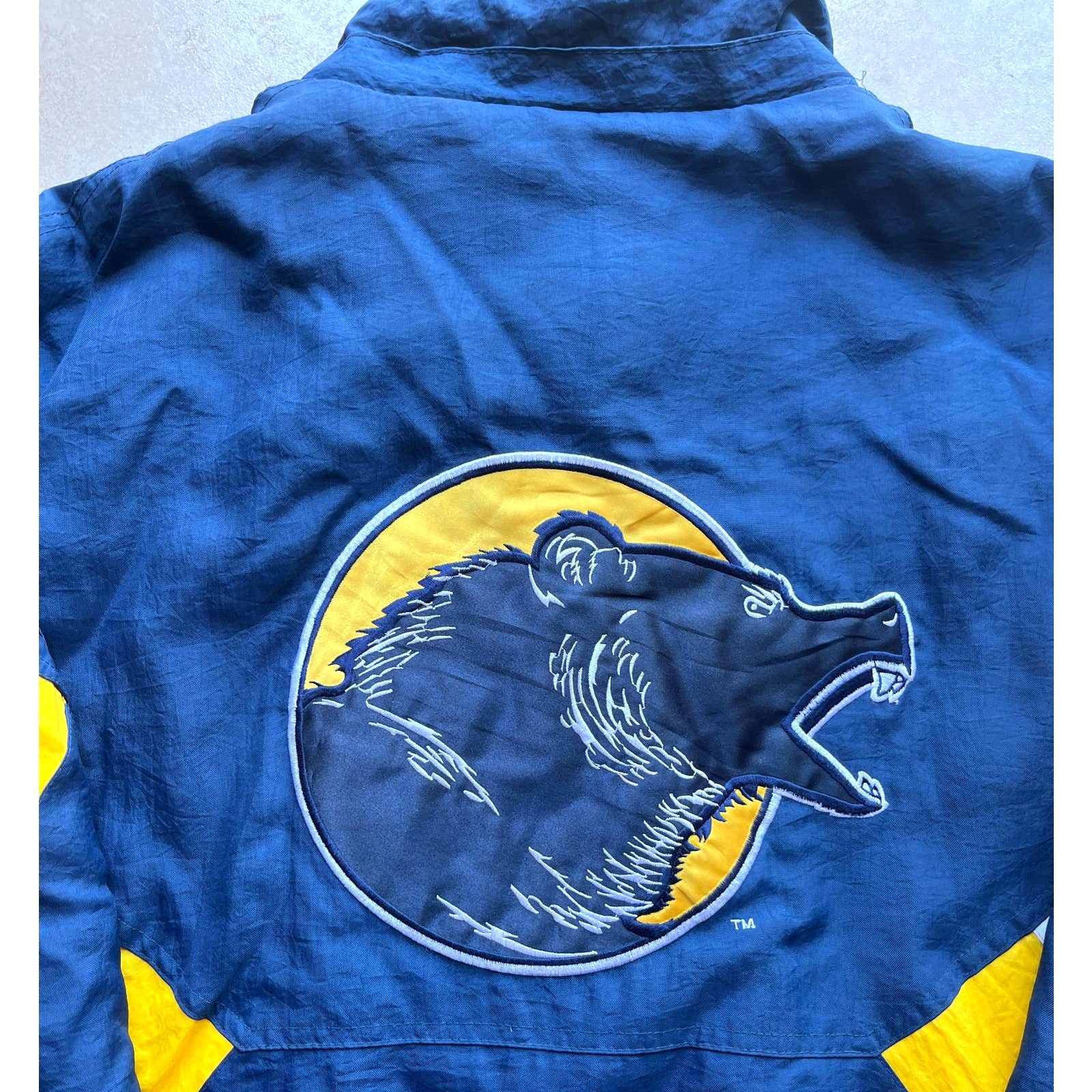 NCAA × Starter UCLA Bruins 90s STARTER puffer Pullover 1/2 XL navy vintage Size US XL / EU 56 / 4 - 7 Thumbnail