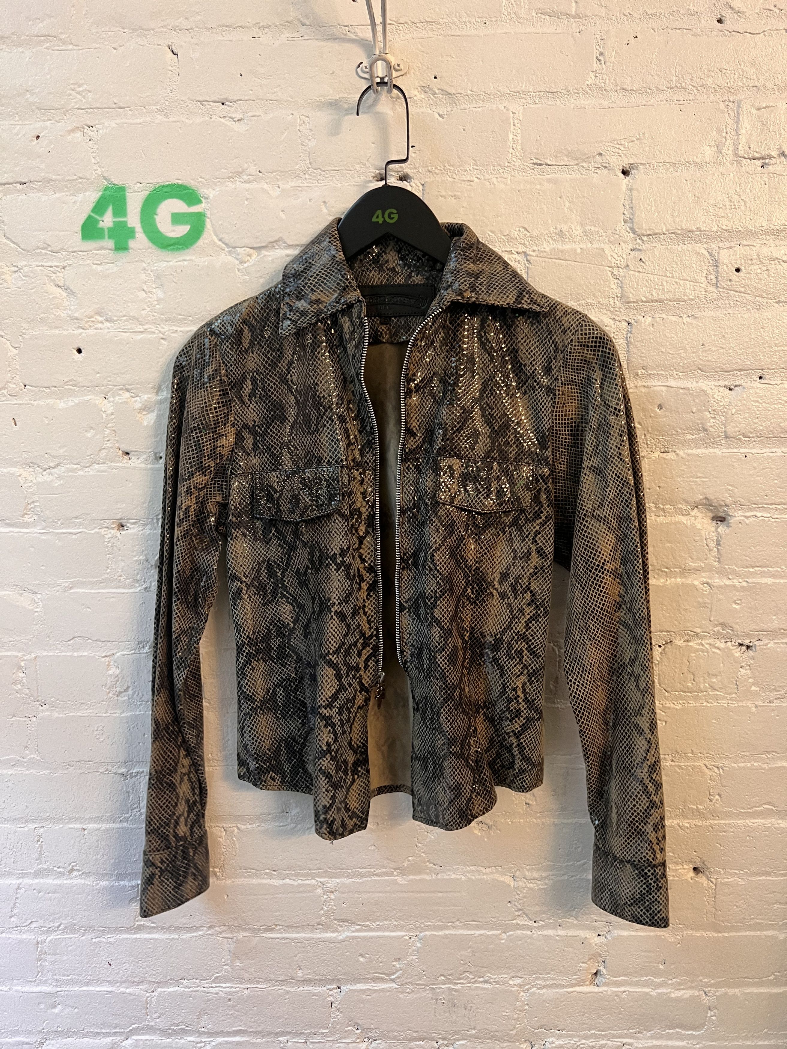 Chrome Hearts Chrome Hearts Snakeskin Python Jacket 4G SELLER Size US S / EU 44-46 / 1 - 6 Thumbnail