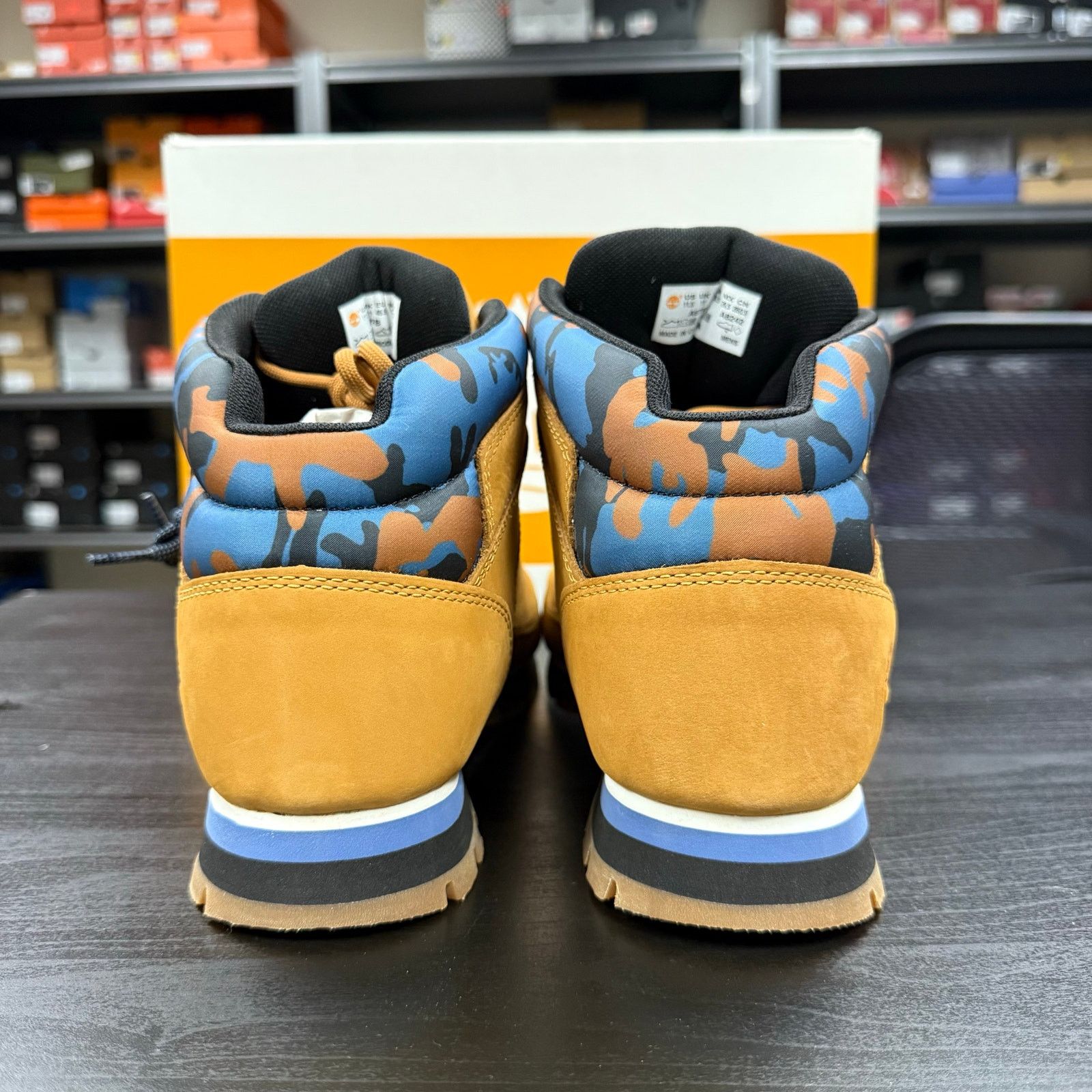 Timberland TIMBERLAND MEN'S 12 EURO SPRINT HIKER MID NUBUCK WHEAT A67FB Size US 12 / EU 45 - 3 Thumbnail