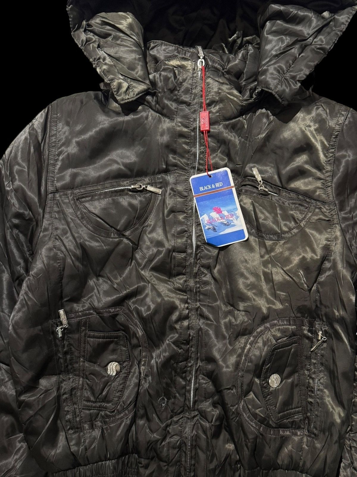 Other Hooded Bomber Jacket Y2K Size L / US 10 / IT 46 - 3 Thumbnail