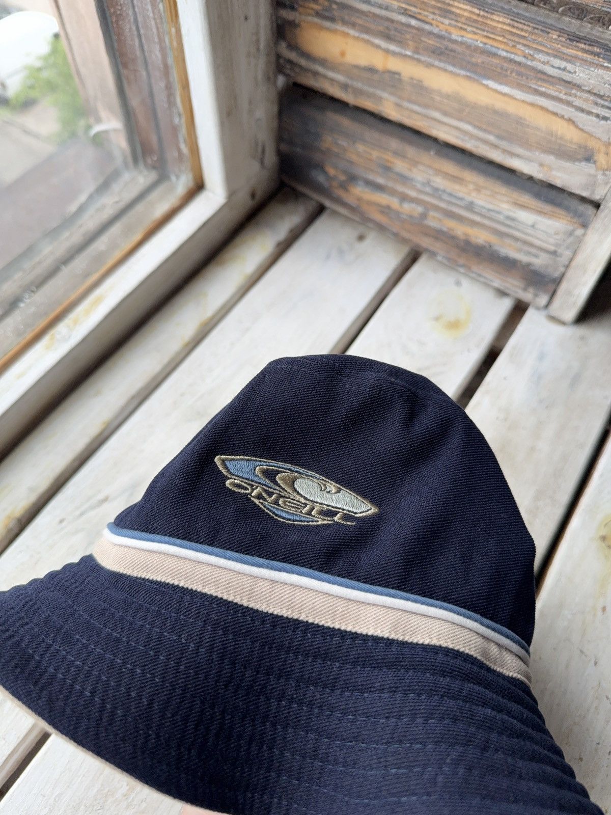 Billabong × O'Neill Vintage 90s O’Neill Surf Style Panama cap Y2K Size ONE SIZE - 2 Thumbnail
