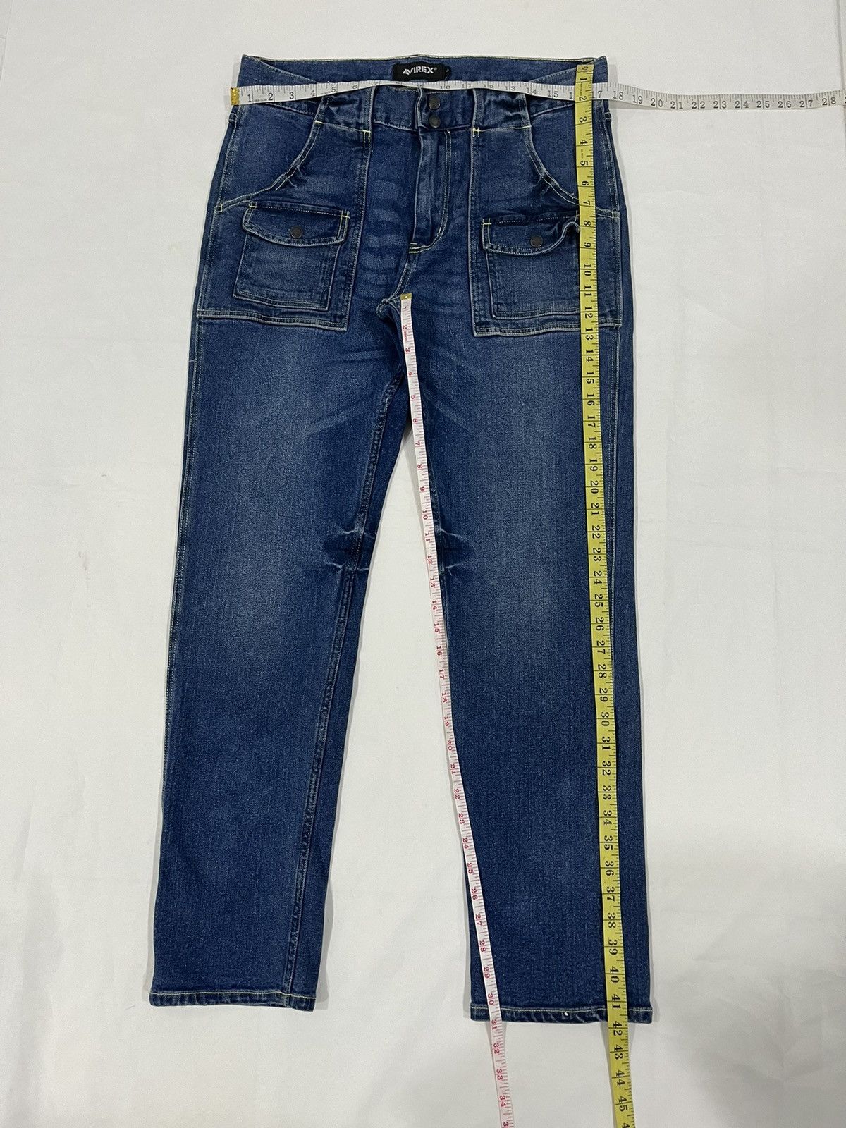 Avirex × Japanese Brand Japanese Avirex Bushpants Jeans Size L Size US 35 - 15 Thumbnail