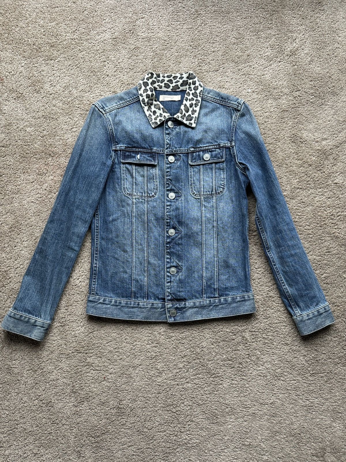 Allsaints Morrison Denim Jacket Size US S / EU 44-46 / 1 - 1 Thumbnail