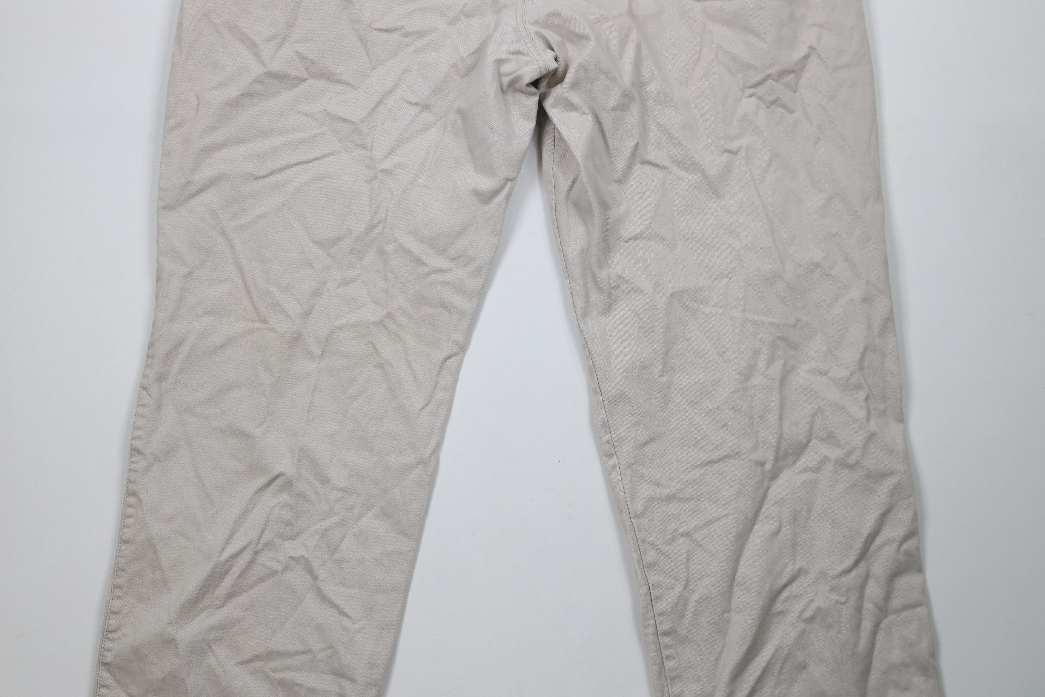 Marc Ecko × Vintage Vintage 90s Y2K Marc Ecko Fit Wide Leg Chino Pants Beige Size US 40 / EU 56 - 12 Thumbnail