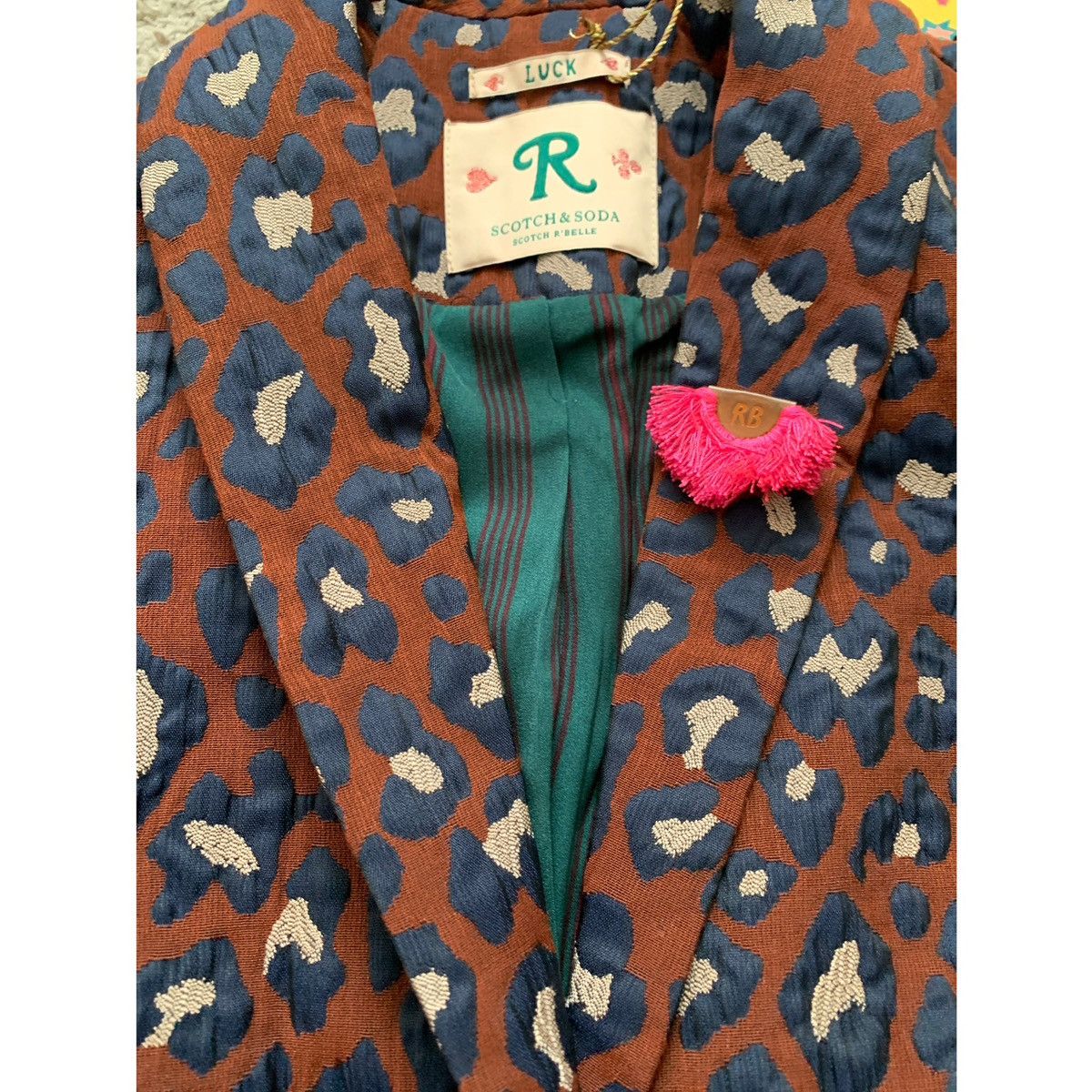 Scotch & Soda SCOTCH AND SODA SNEAKY LEOPARD SHORTS SUIT Size XXS / US 00 / IT 34 - 3 Thumbnail